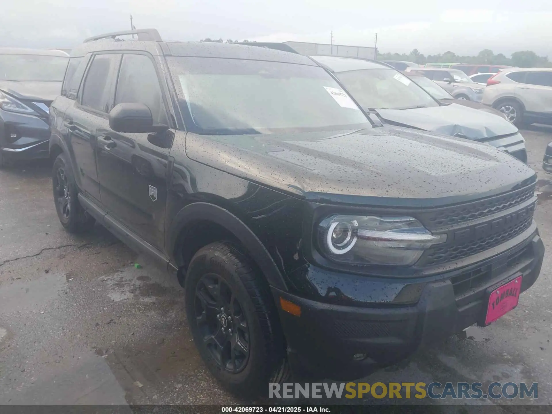 1 Photograph of a damaged car 3FMCR9BN9SRE24856 FORD BRONCO SPORT 2025