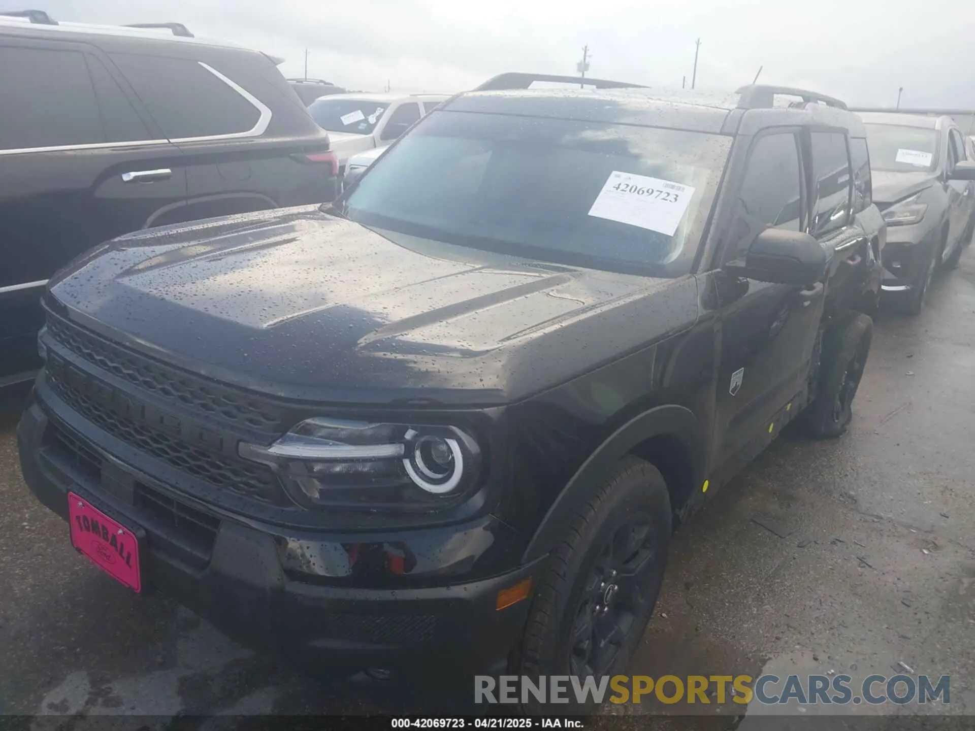 2 Photograph of a damaged car 3FMCR9BN9SRE24856 FORD BRONCO SPORT 2025
