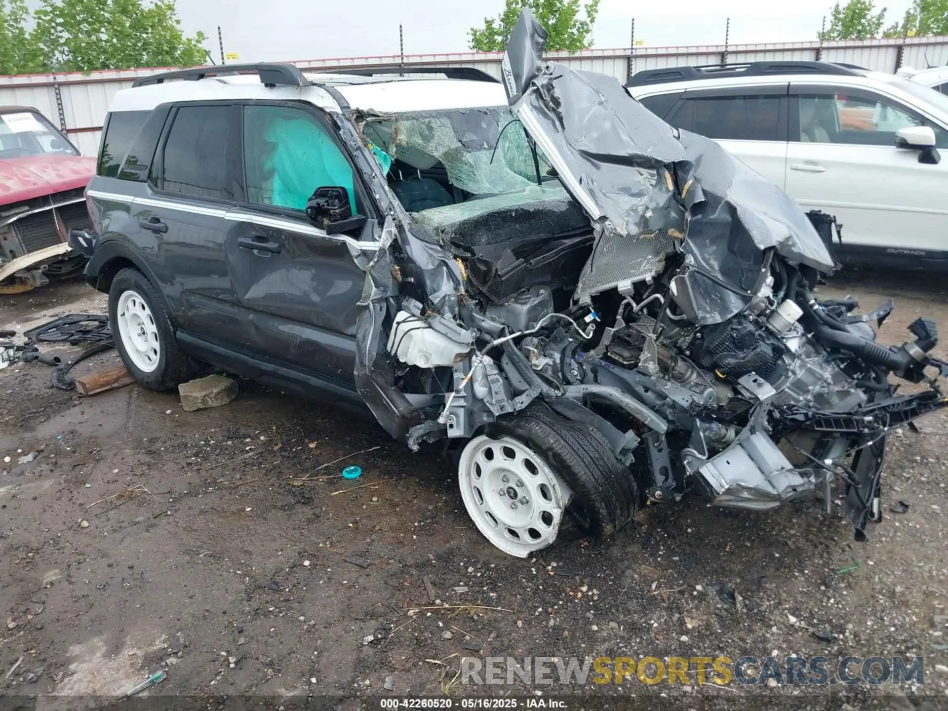 1 Photograph of a damaged car 3FMCR9GN8SRE28003 FORD BRONCO SPORT 2025