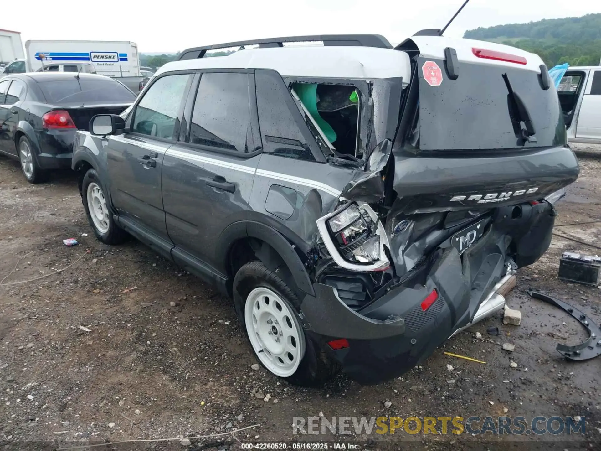 3 Photograph of a damaged car 3FMCR9GN8SRE28003 FORD BRONCO SPORT 2025