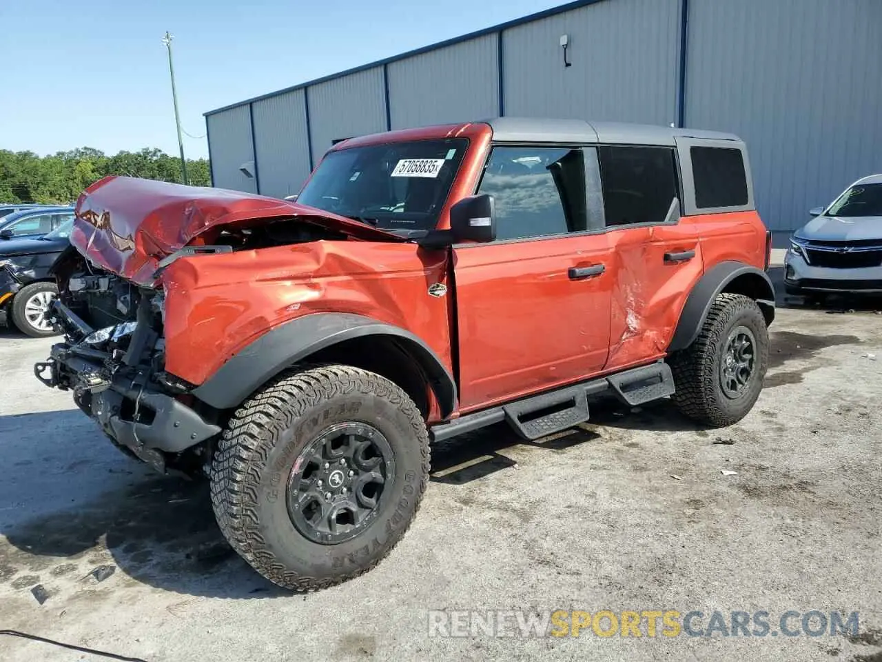1 Photograph of a damaged car 1FMEE2BP4RLB23952 FORD BRONCO WIL 2024
