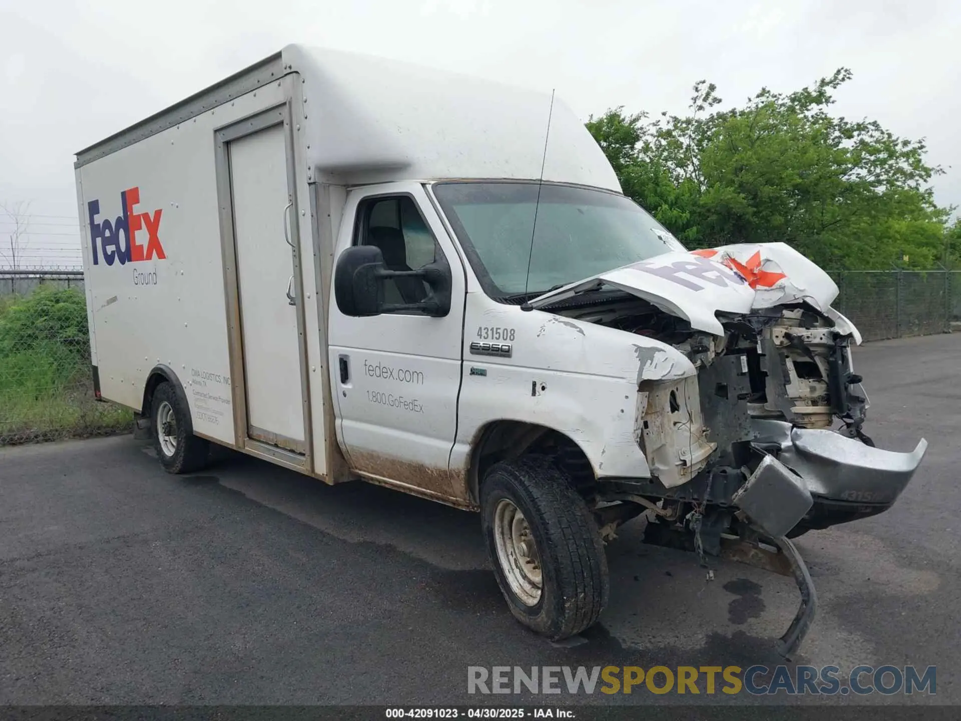 1 Photograph of a damaged car 1FDWE3F63KDC59422 FORD E-350 CUTAWAY 2019