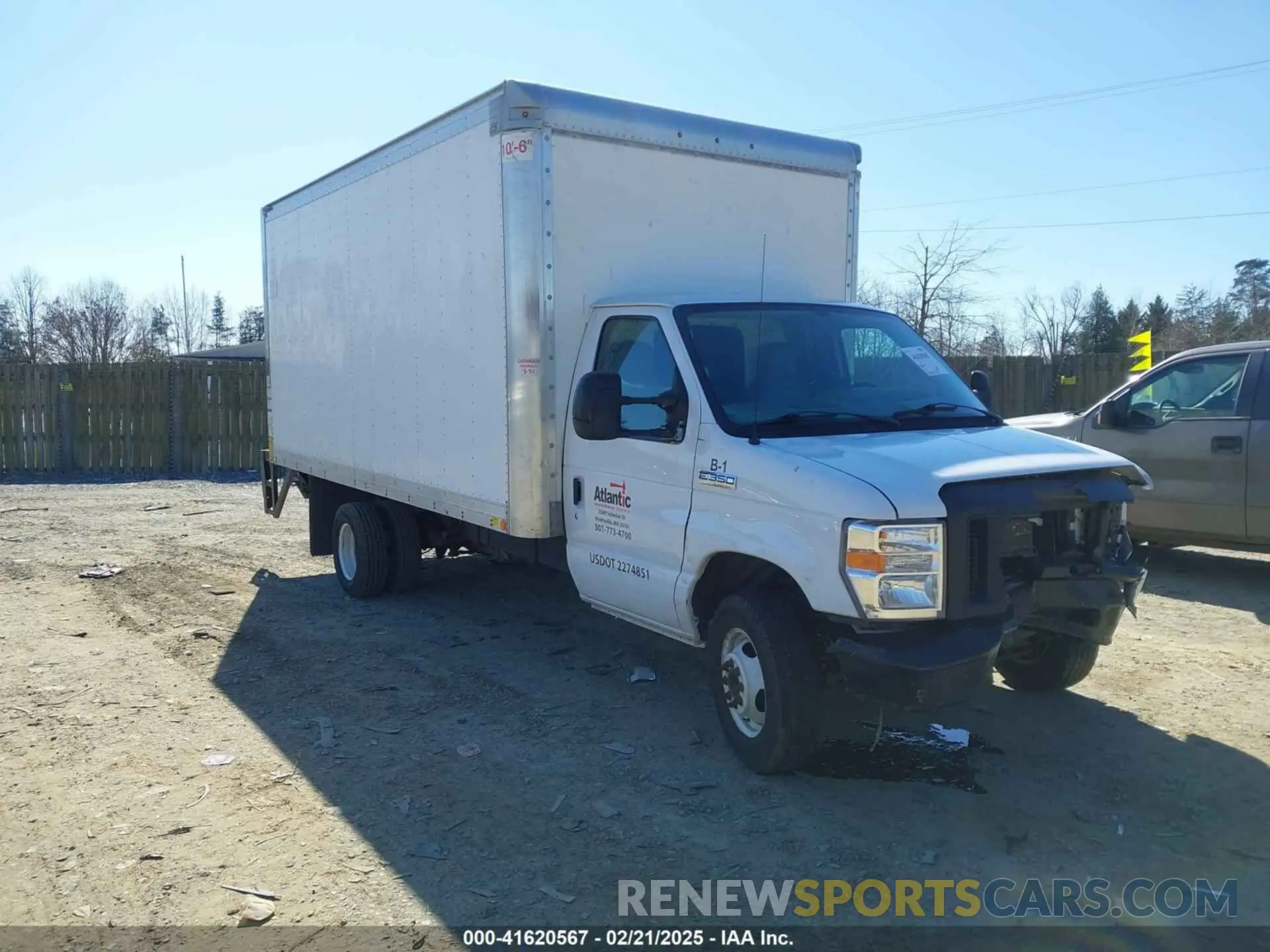 1 Photograph of a damaged car 1FDWE3FS9KDC02543 FORD E-350 CUTAWAY 2019
