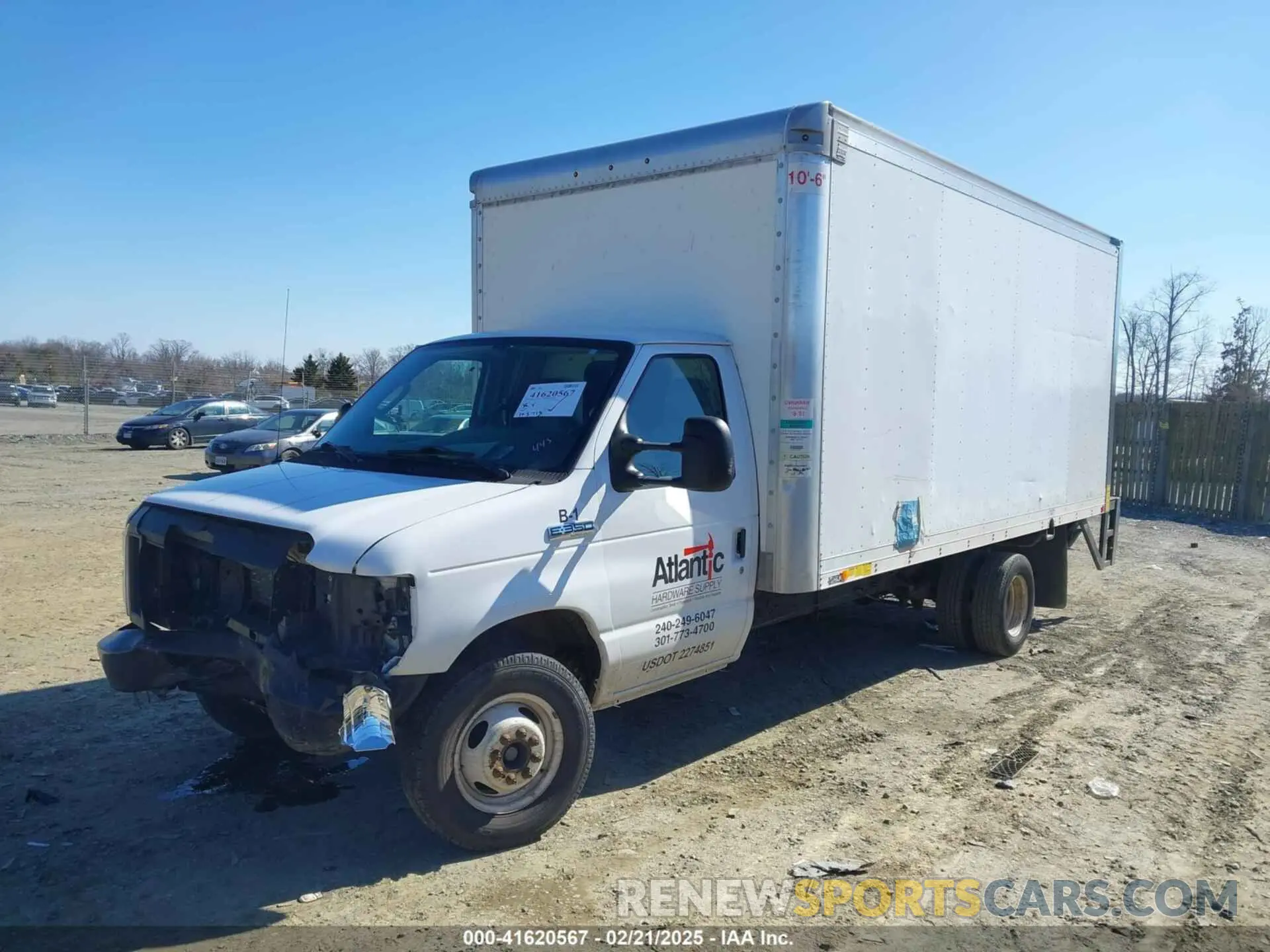 2 Photograph of a damaged car 1FDWE3FS9KDC02543 FORD E-350 CUTAWAY 2019