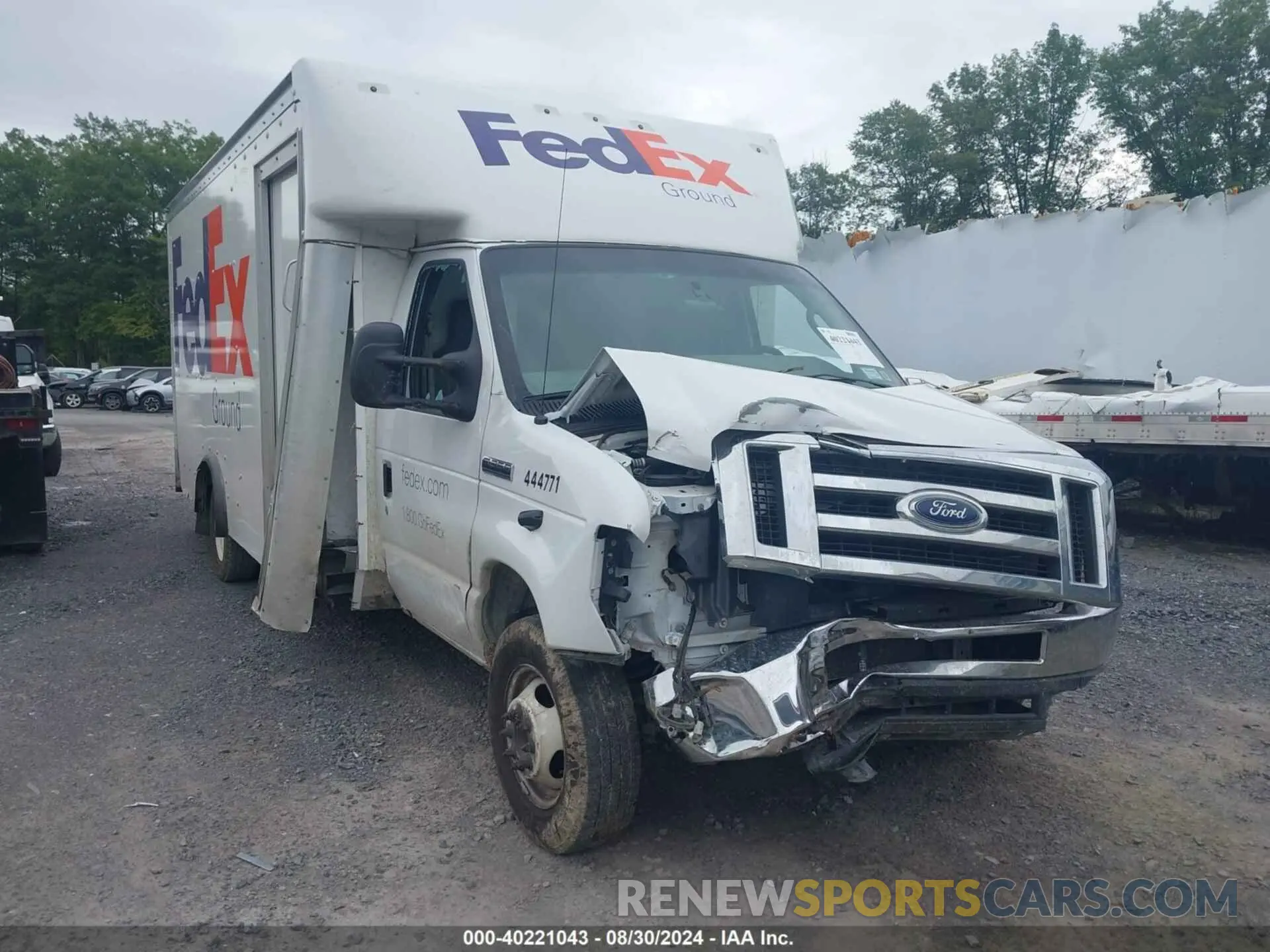 11 Photograph of a damaged car 1FDWE3FK4MDC22623 FORD E-350 CUTAWAY 2021