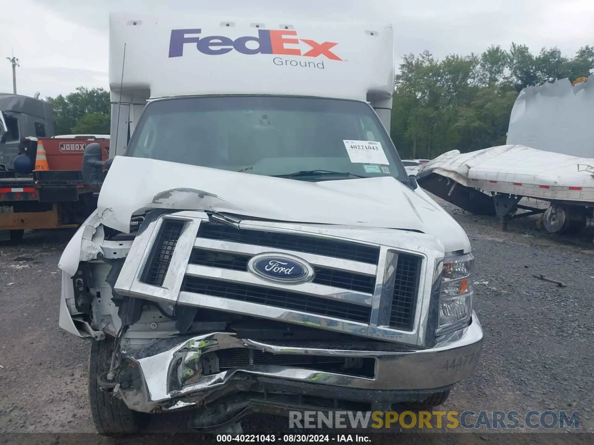 12 Photograph of a damaged car 1FDWE3FK4MDC22623 FORD E-350 CUTAWAY 2021
