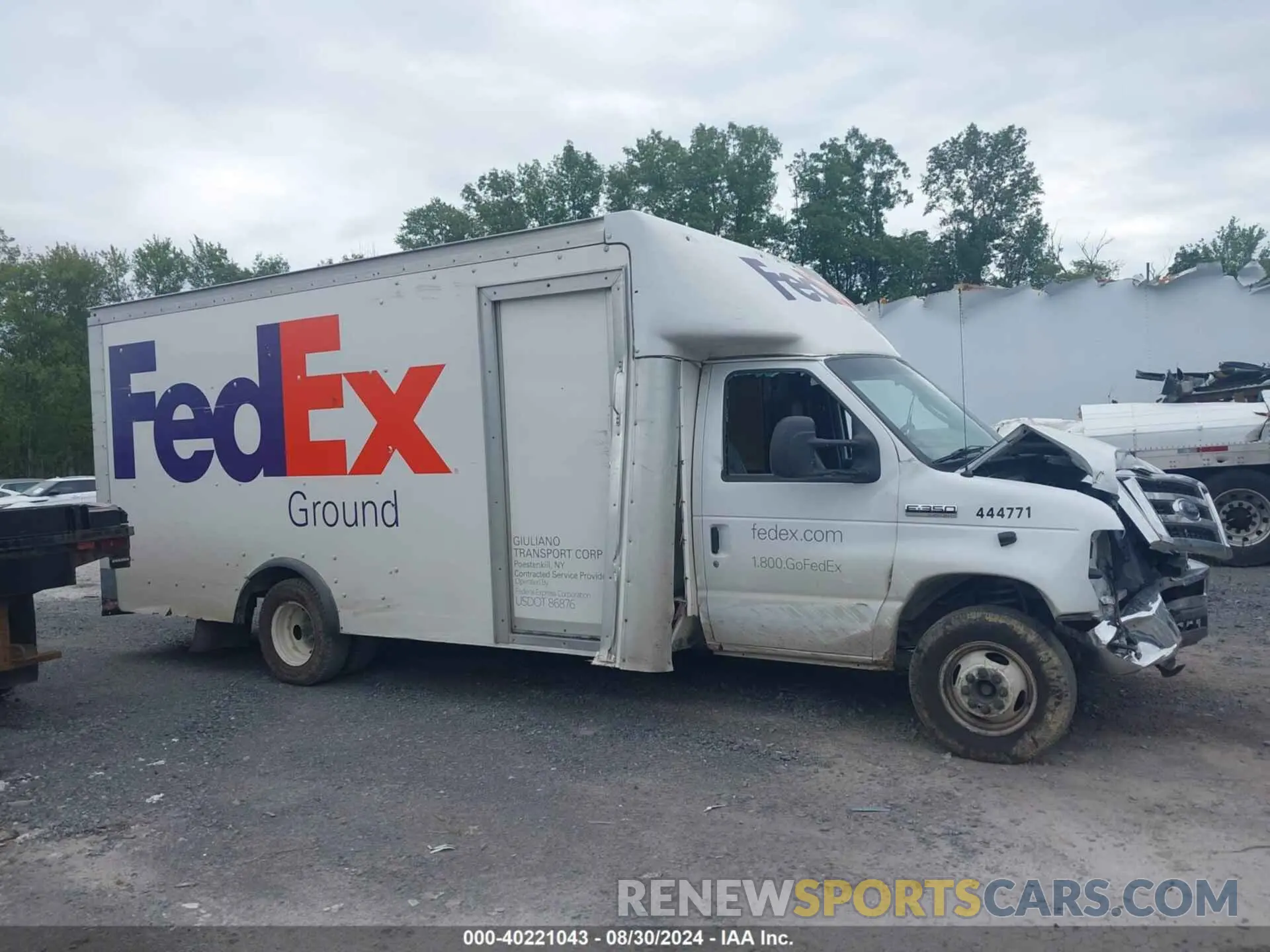 13 Photograph of a damaged car 1FDWE3FK4MDC22623 FORD E-350 CUTAWAY 2021