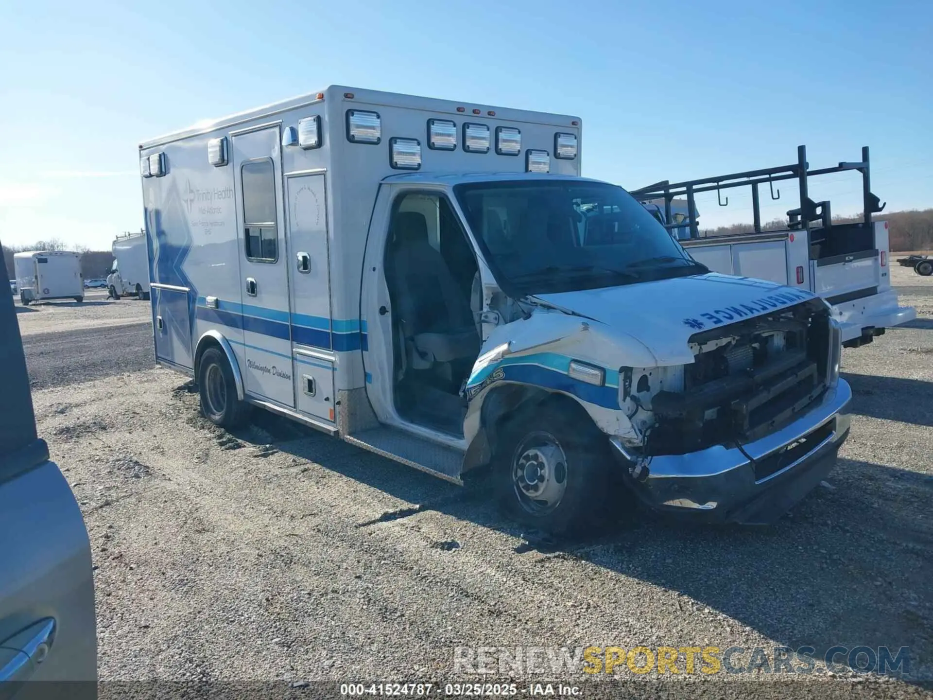 1 Photograph of a damaged car 1FDWE3FN1MDC01268 FORD E-350 CUTAWAY 2021