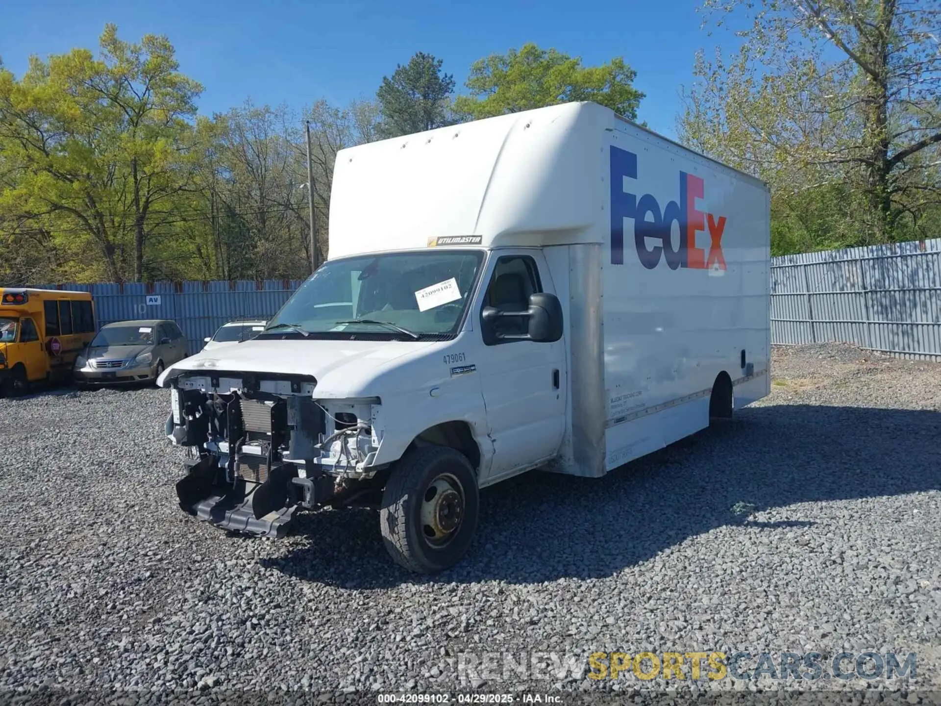 2 Photograph of a damaged car 1FDWE3FK0NDC32244 FORD E-350 CUTAWAY 2022