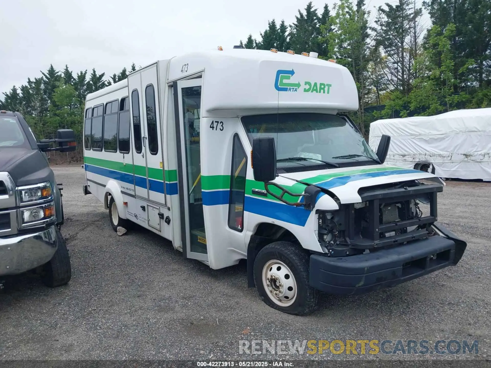 1 Photograph of a damaged car 1FDFE4FS5KDC35755 FORD E-450 CUTAWAY 2019