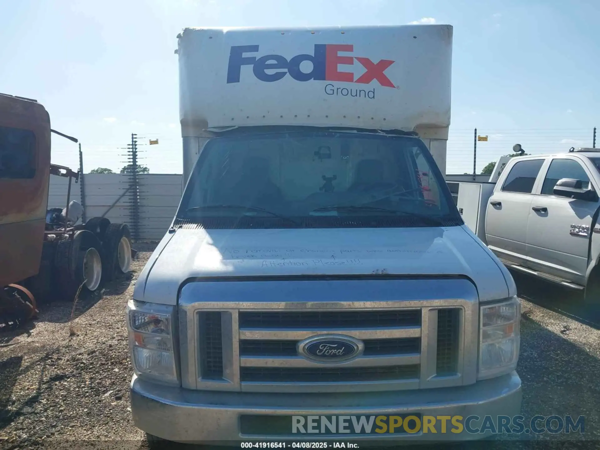 12 Photograph of a damaged car 1FDWE4F65KDC61128 FORD E-450 CUTAWAY 2019