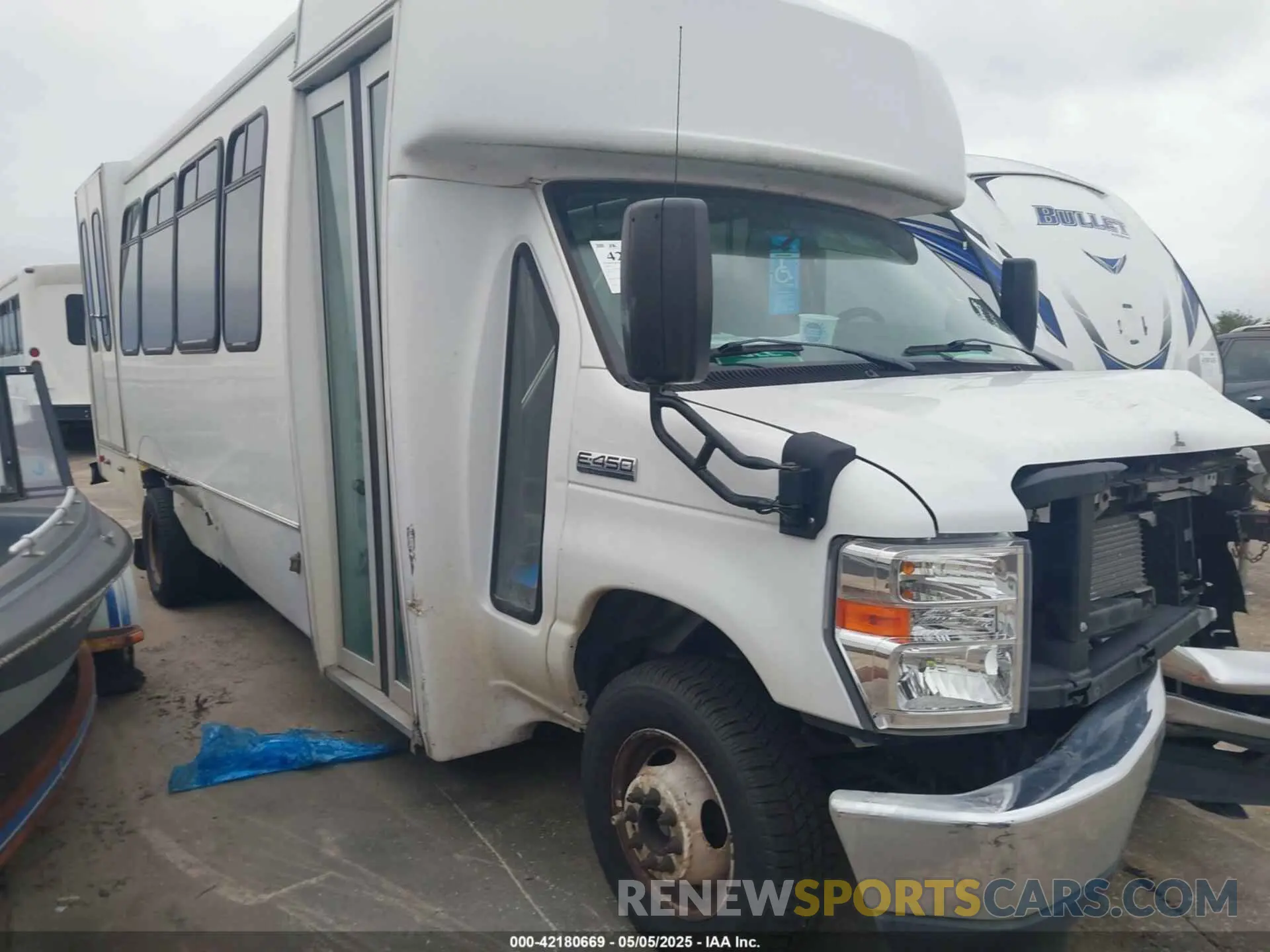 1 Photograph of a damaged car 1FDFE4FN5NDC21725 FORD E-450 CUTAWAY 2022