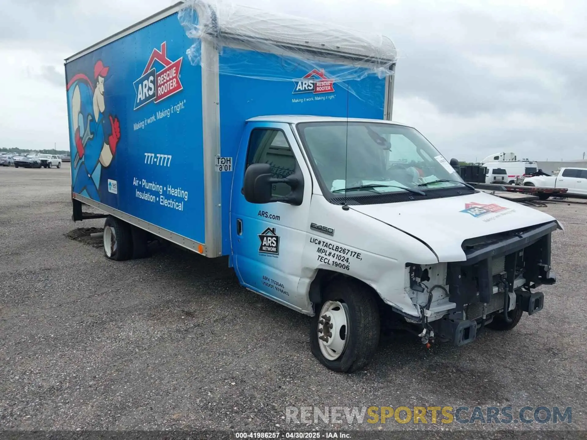 1 Photograph of a damaged car 1FDXE4FN0NDC11589 FORD E-450 CUTAWAY 2022