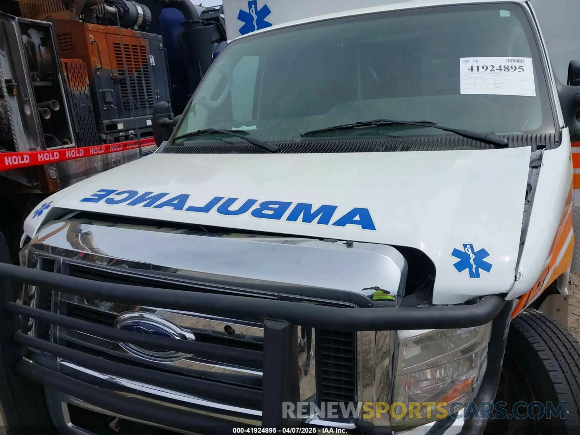10 Photograph of a damaged car 1FDXE4FN1PDD37852 FORD E-450 CUTAWAY 2023