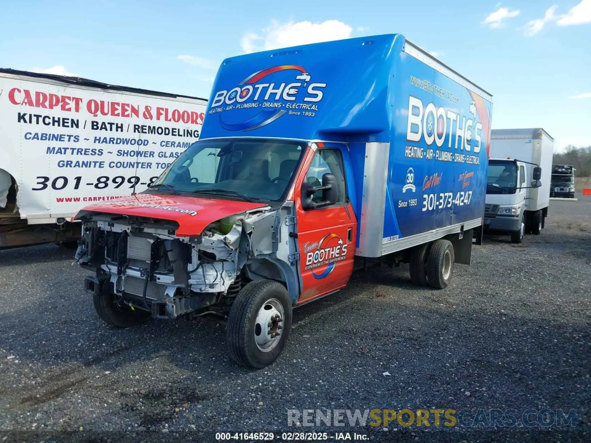 2 Photograph of a damaged car 1FDXE4FN8PDD20742 FORD E-450 CUTAWAY 2023