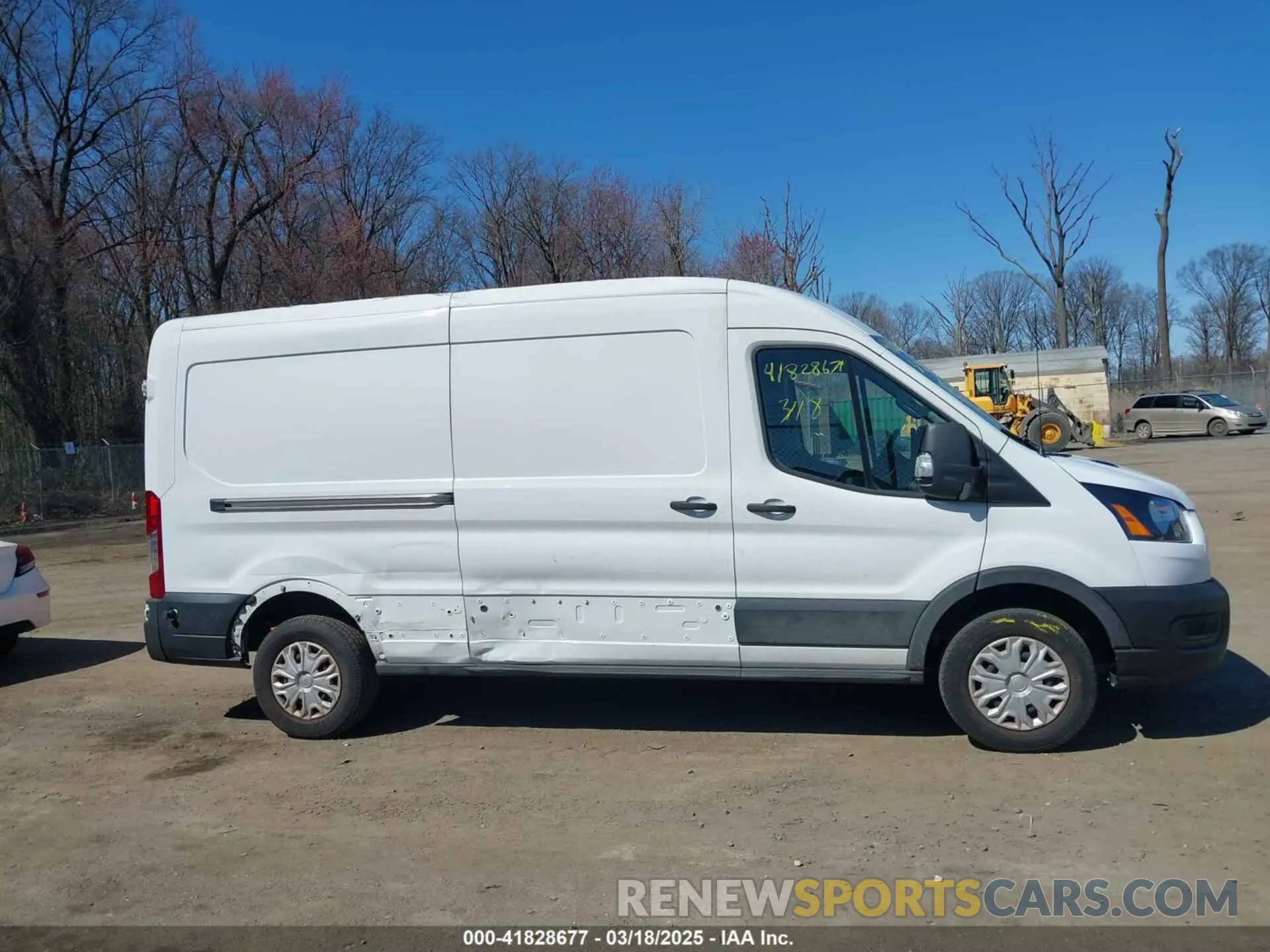 13 Photograph of a damaged car 1FTBW9CK0NKA63300 FORD E-TRANSIT-350 2022