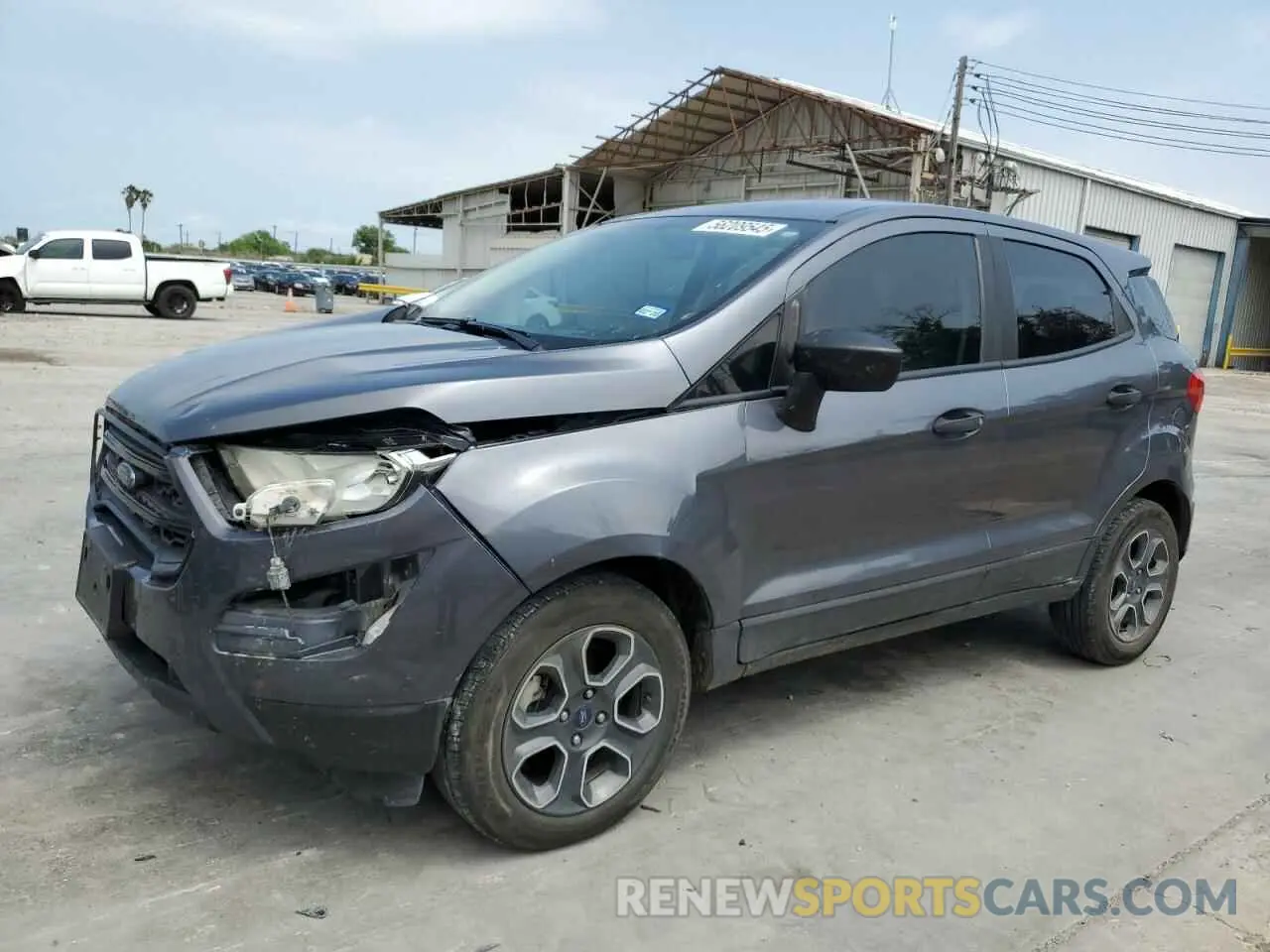 1 Photograph of a damaged car MAJ3S2FE0KC310131 FORD ECOSPORT 2019