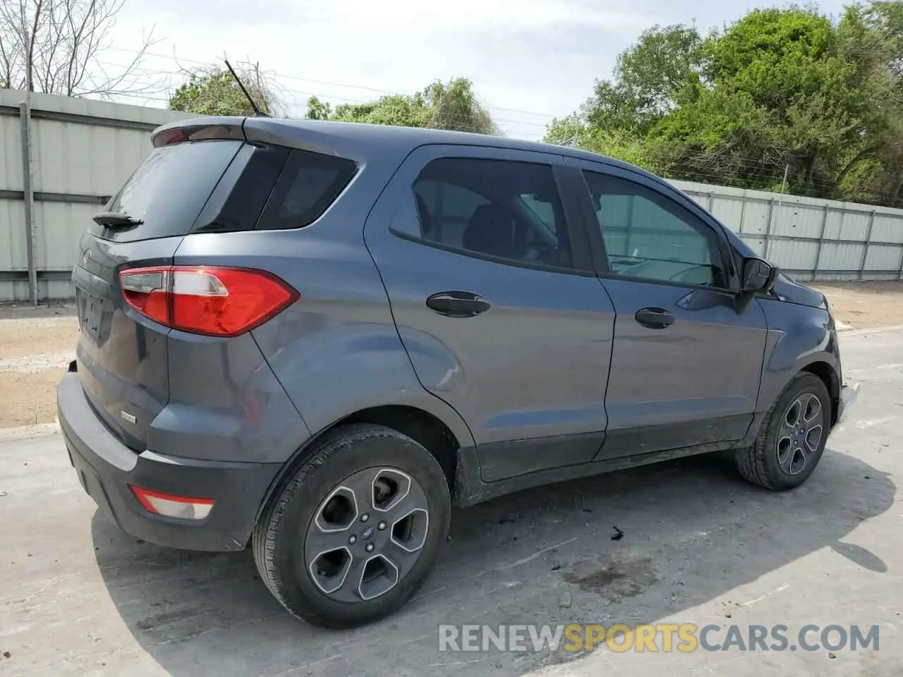 3 Photograph of a damaged car MAJ3S2FE0KC310131 FORD ECOSPORT 2019