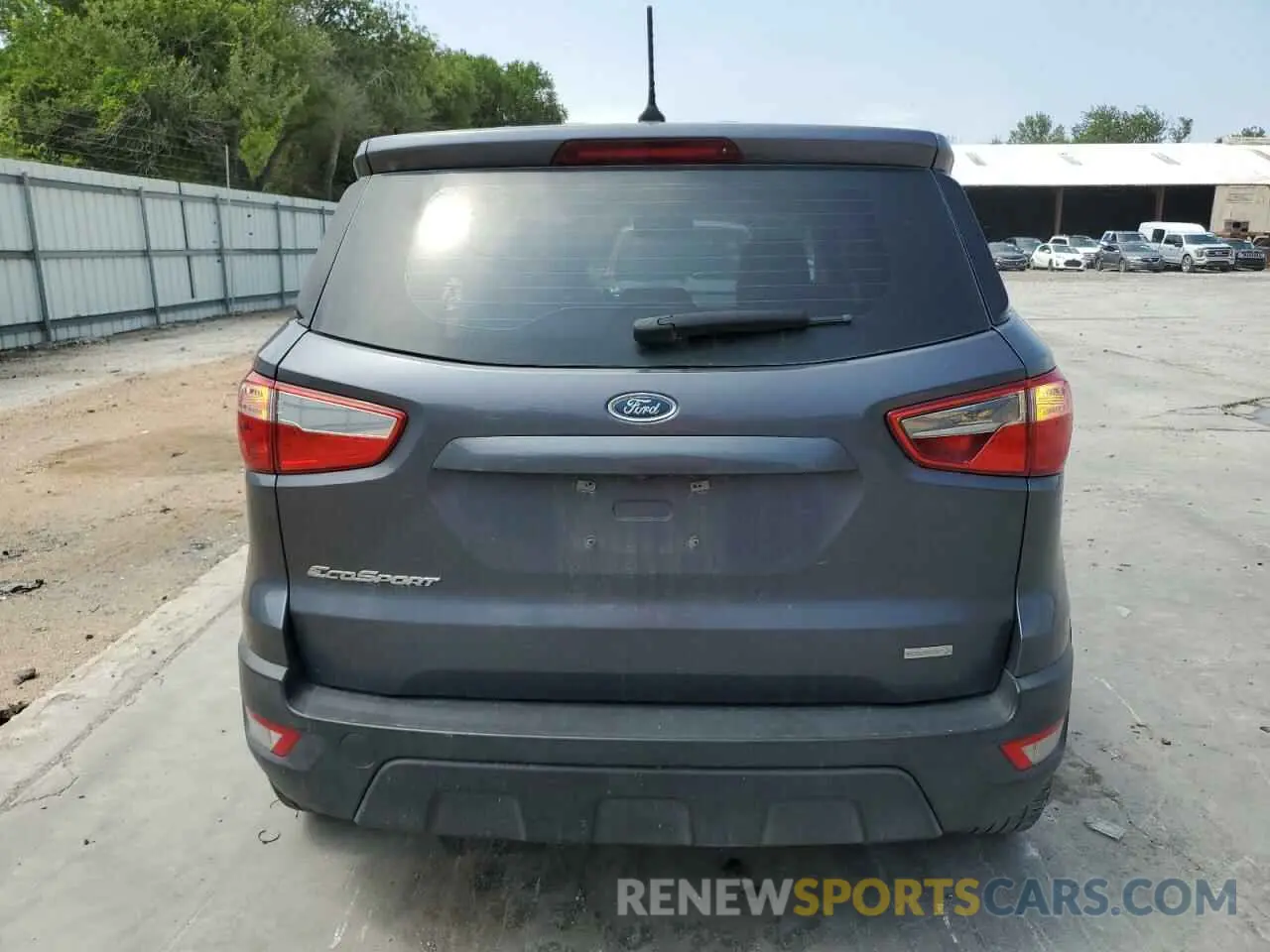6 Photograph of a damaged car MAJ3S2FE0KC310131 FORD ECOSPORT 2019
