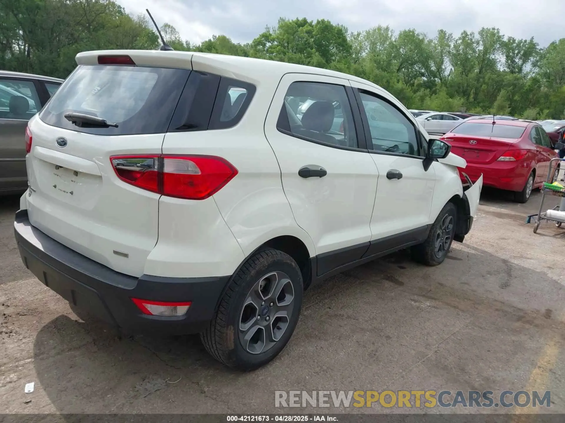 4 Photograph of a damaged car MAJ3S2FE2KC309398 FORD ECOSPORT 2019