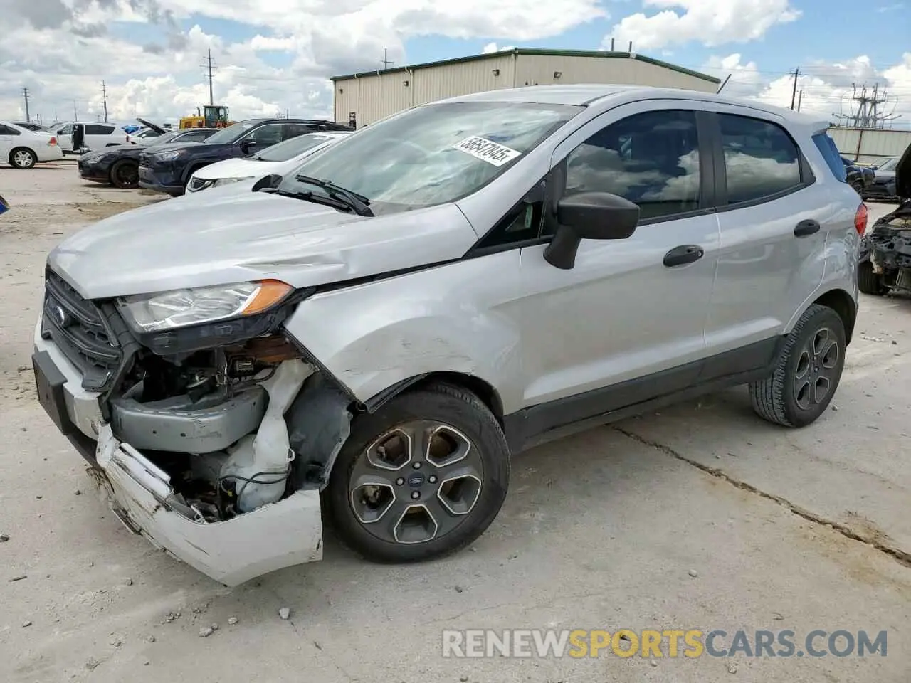 1 Photograph of a damaged car MAJ3S2FE3KC268909 FORD ECOSPORT 2019
