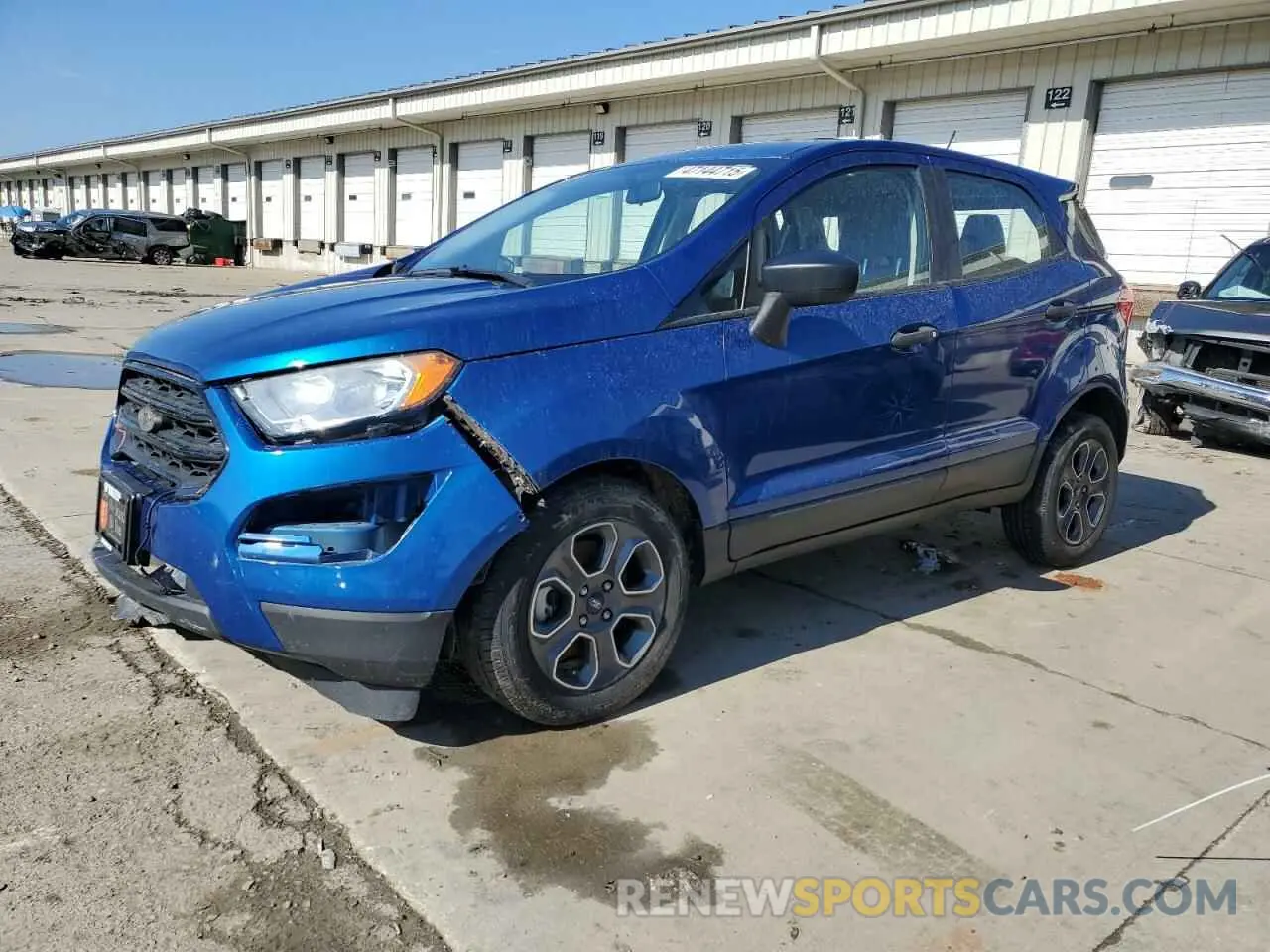 1 Photograph of a damaged car MAJ3S2FE3KC282938 FORD ECOSPORT 2019
