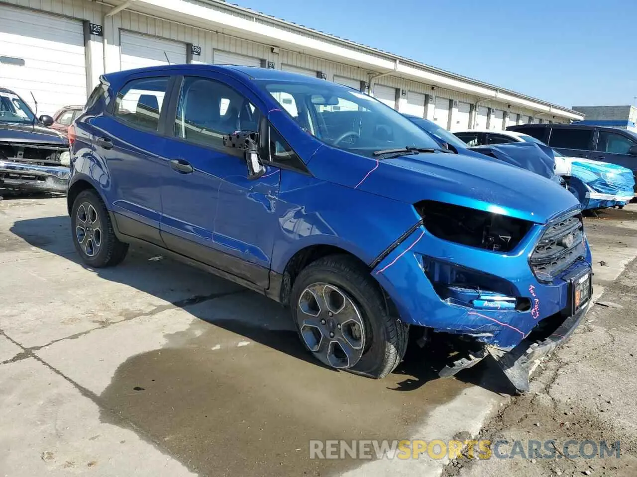 4 Photograph of a damaged car MAJ3S2FE3KC282938 FORD ECOSPORT 2019