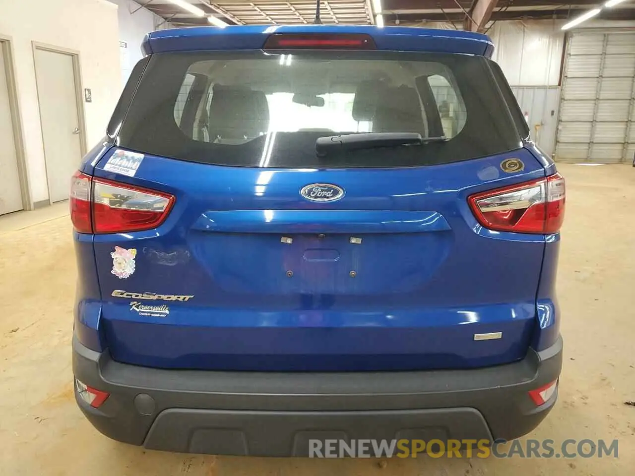 6 Photograph of a damaged car MAJ3S2FE4KC269633 FORD ECOSPORT 2019