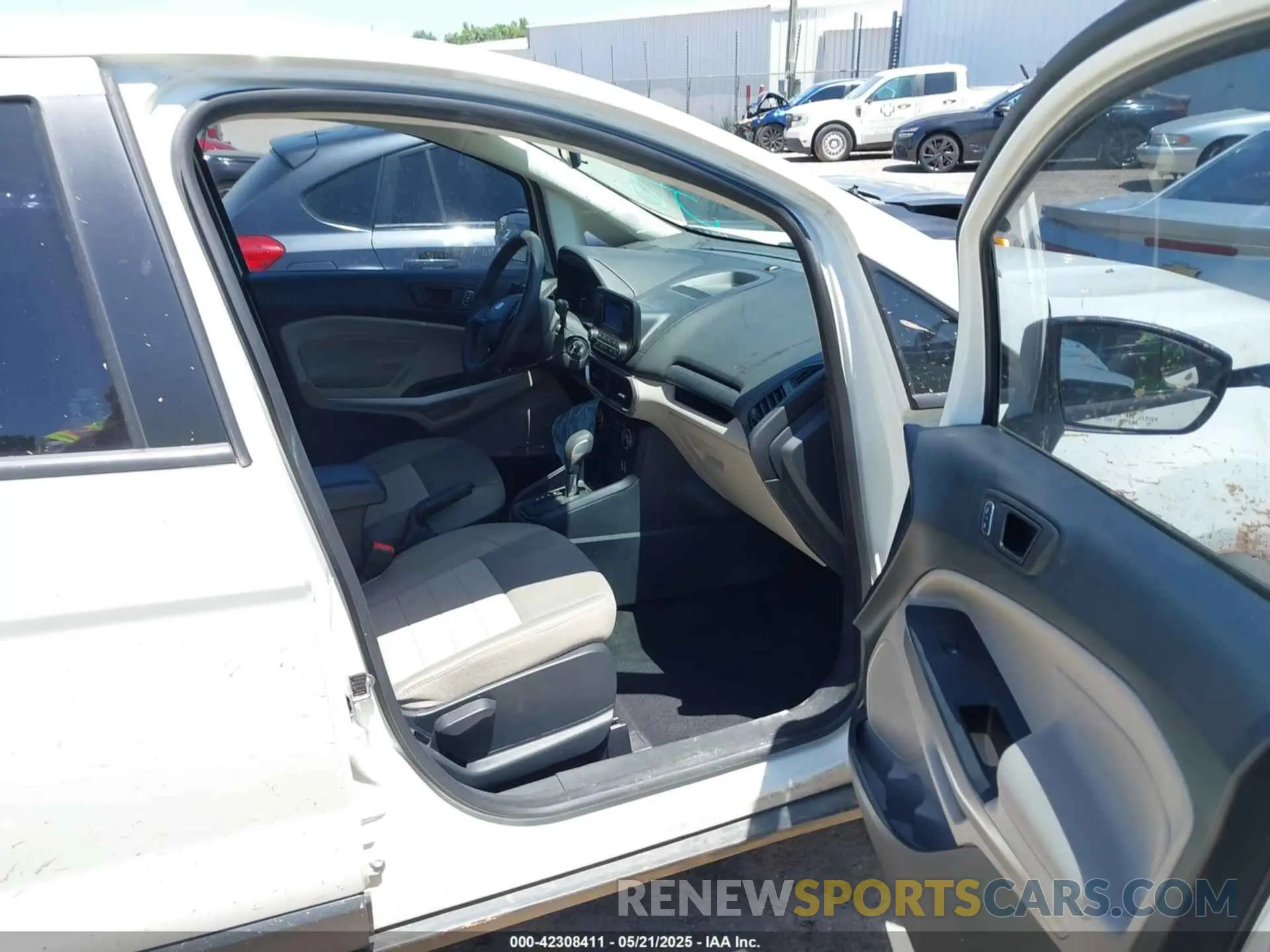 5 Photograph of a damaged car MAJ3S2FE6KC305063 FORD ECOSPORT 2019