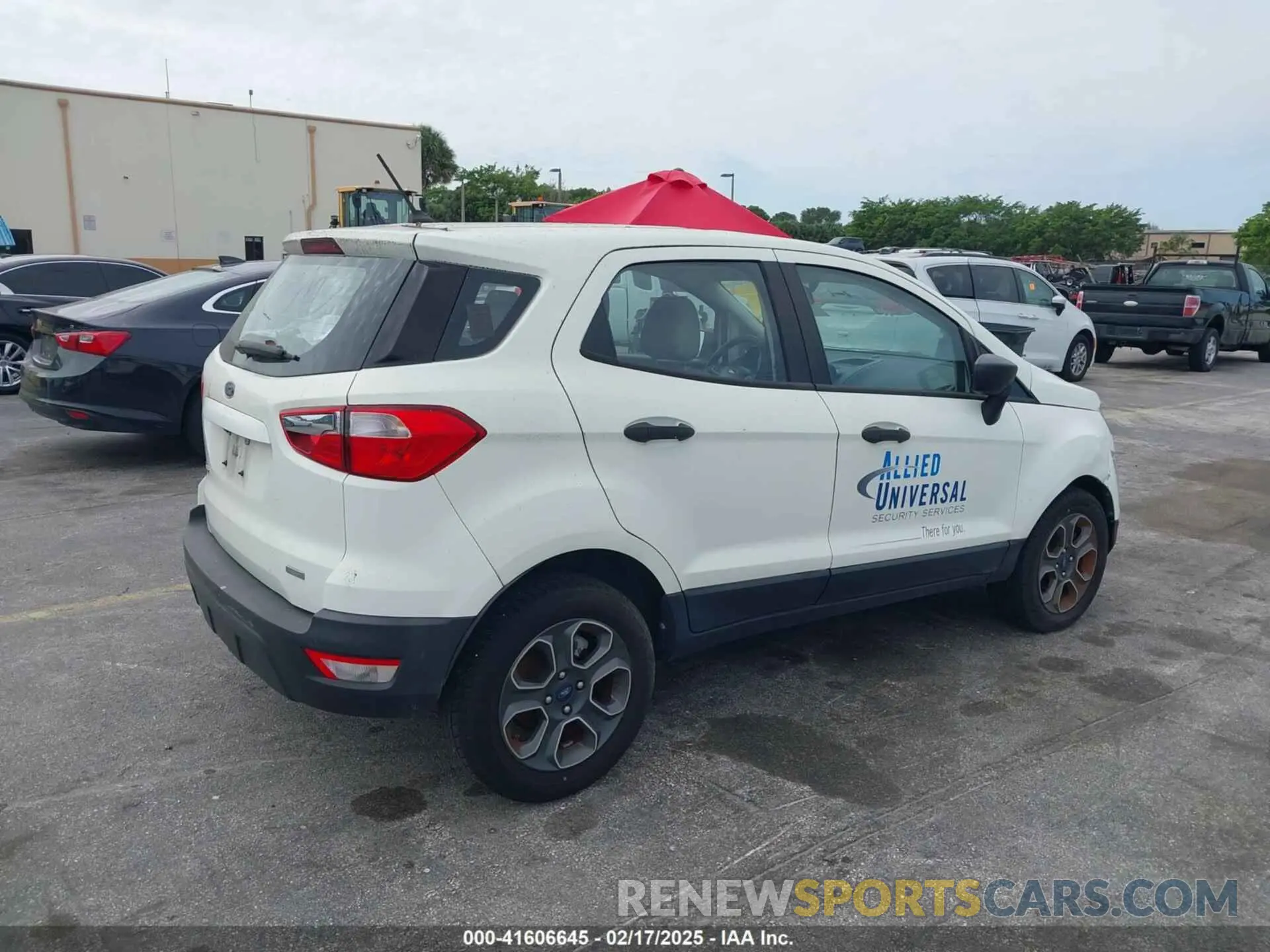 19 Photograph of a damaged car MAJ3S2FE7KC295840 FORD ECOSPORT 2019