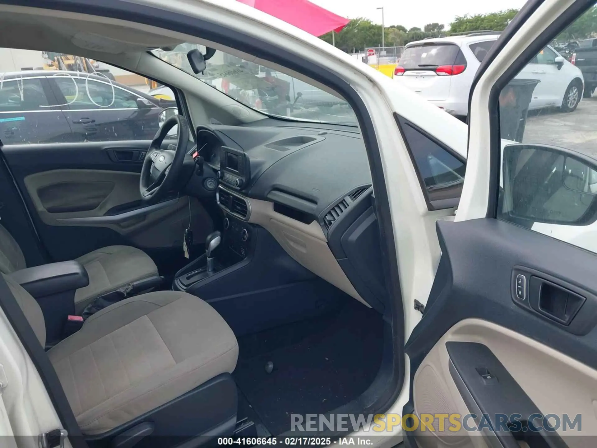 5 Photograph of a damaged car MAJ3S2FE7KC295840 FORD ECOSPORT 2019