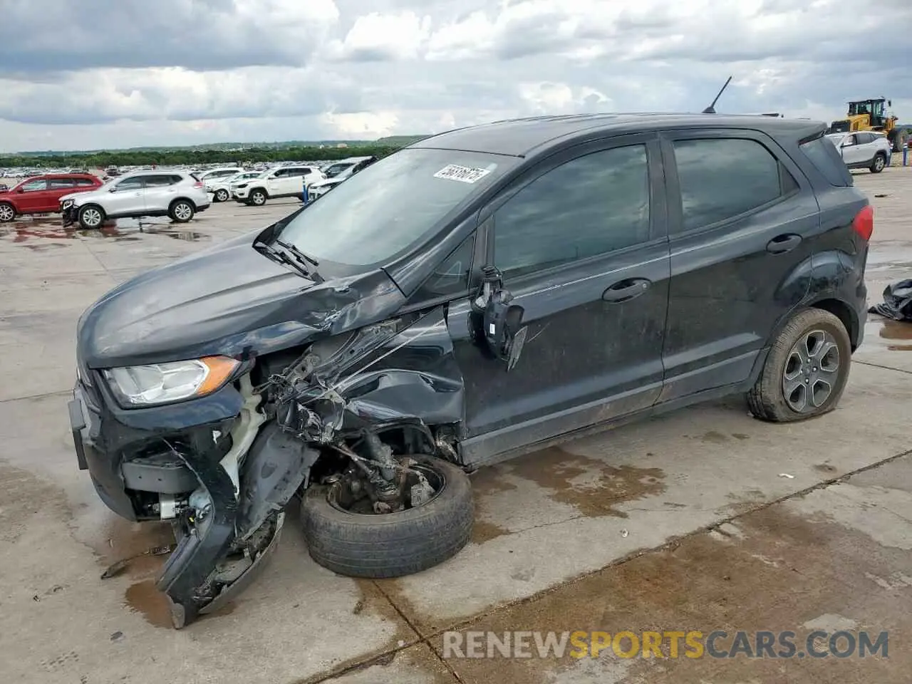 1 Photograph of a damaged car MAJ3S2FE8KC276651 FORD ECOSPORT 2019