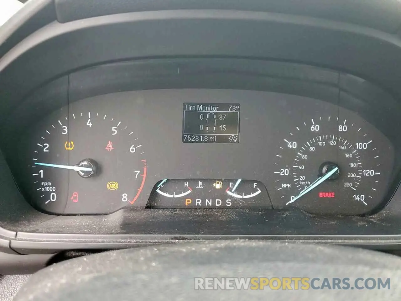 9 Photograph of a damaged car MAJ3S2FE8KC276651 FORD ECOSPORT 2019