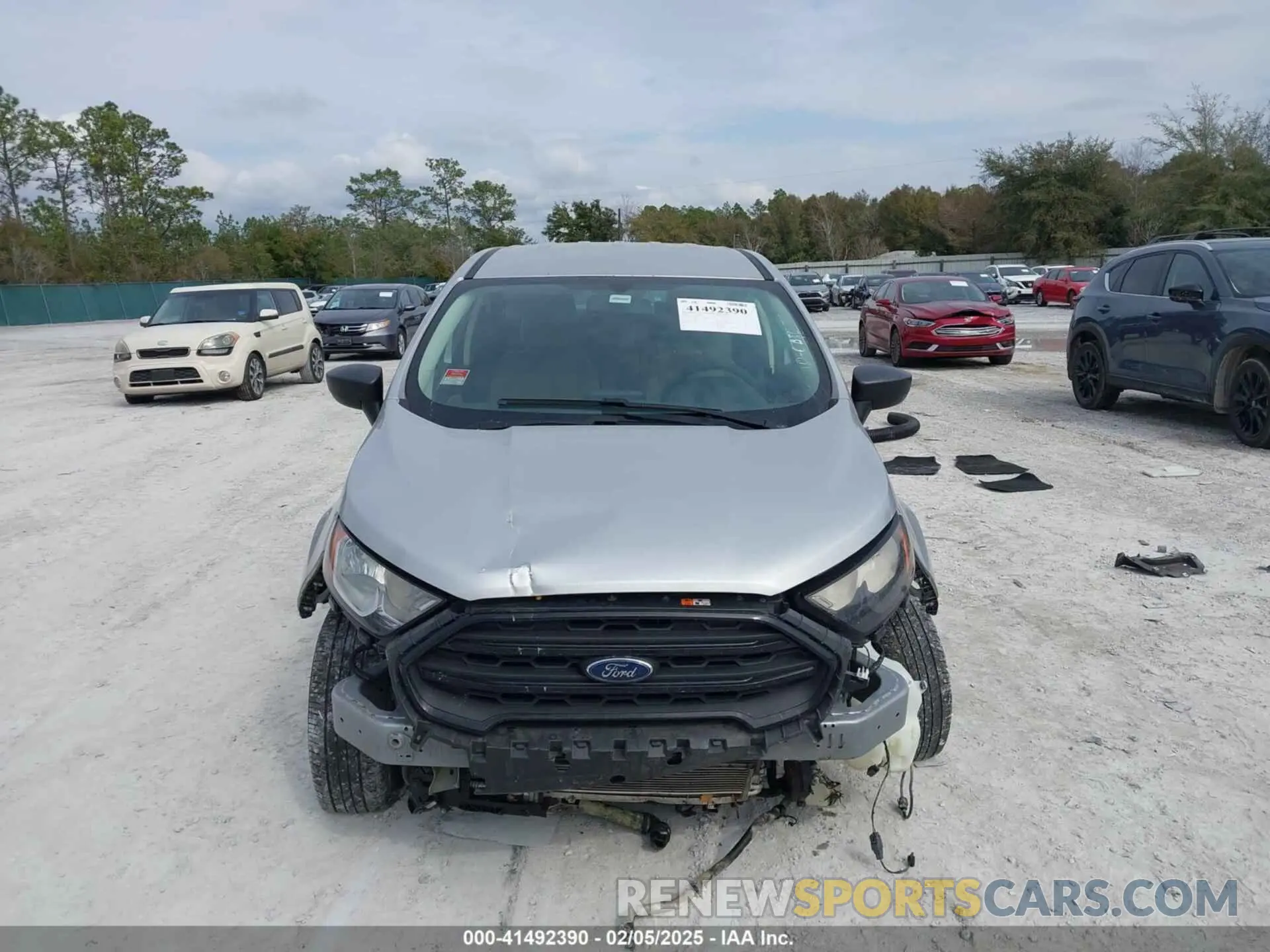 11 Photograph of a damaged car MAJ3S2FE9KC302383 FORD ECOSPORT 2019
