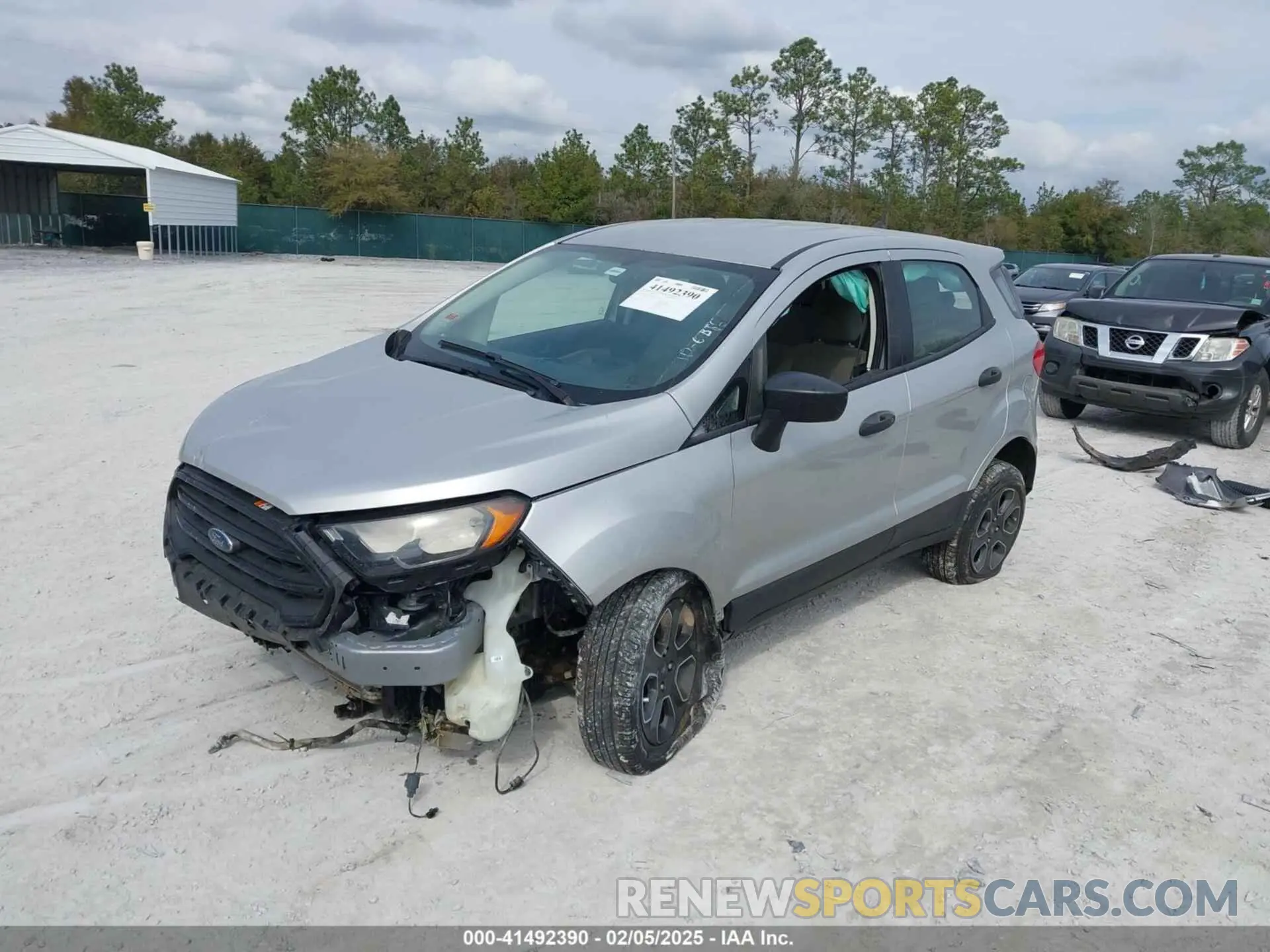 2 Photograph of a damaged car MAJ3S2FE9KC302383 FORD ECOSPORT 2019