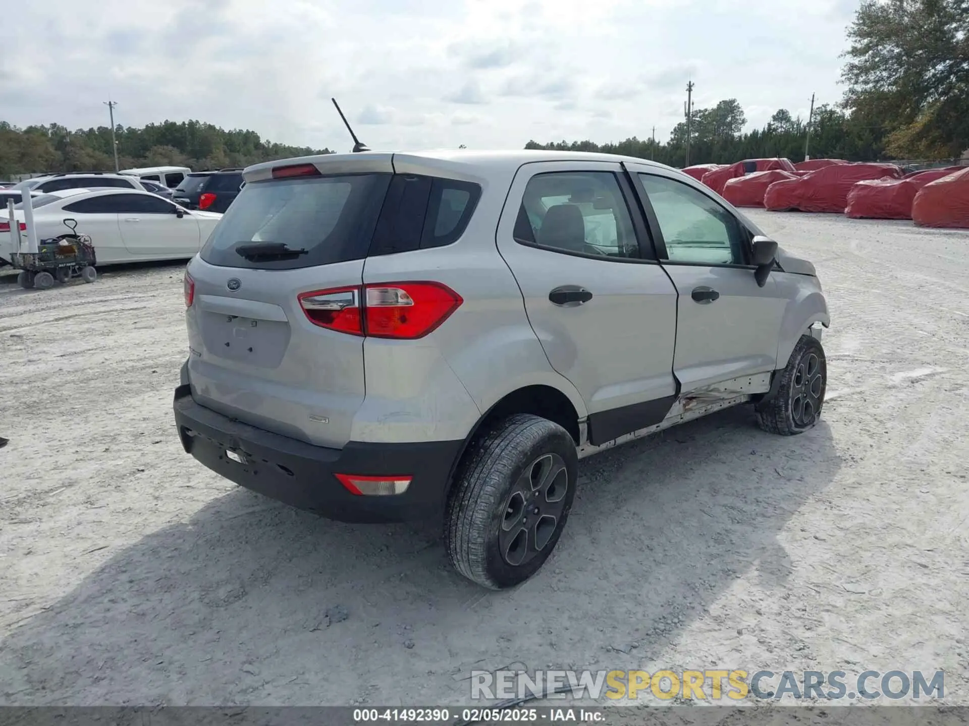 4 Photograph of a damaged car MAJ3S2FE9KC302383 FORD ECOSPORT 2019