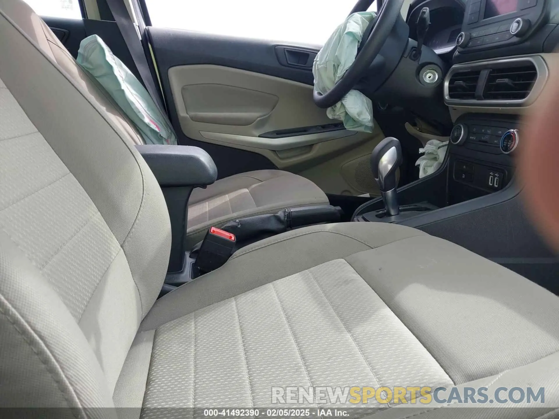 5 Photograph of a damaged car MAJ3S2FE9KC302383 FORD ECOSPORT 2019