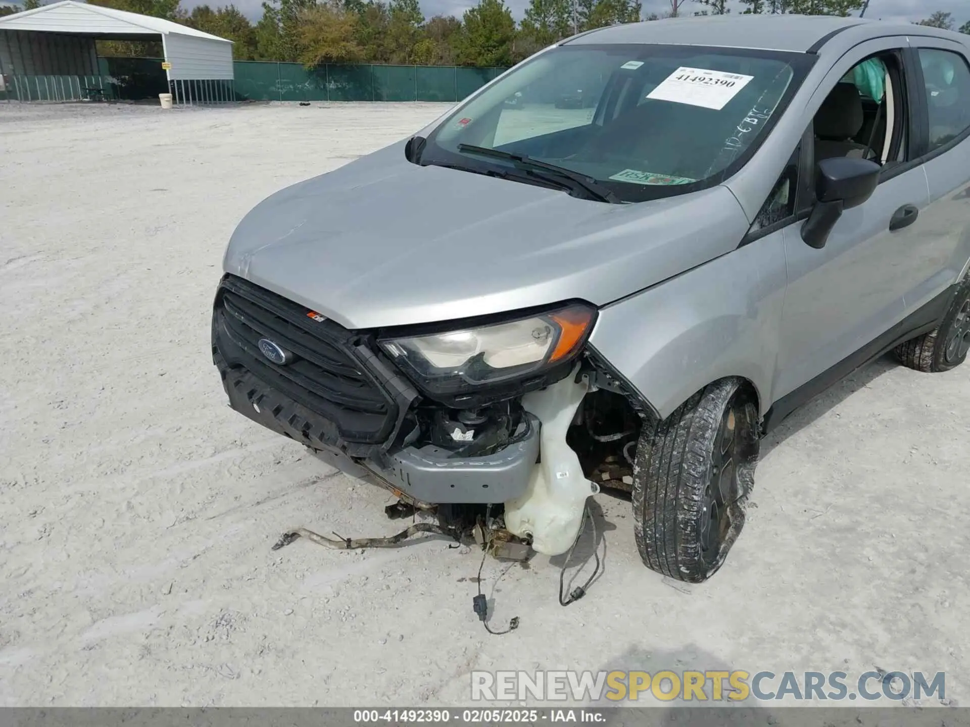 6 Photograph of a damaged car MAJ3S2FE9KC302383 FORD ECOSPORT 2019