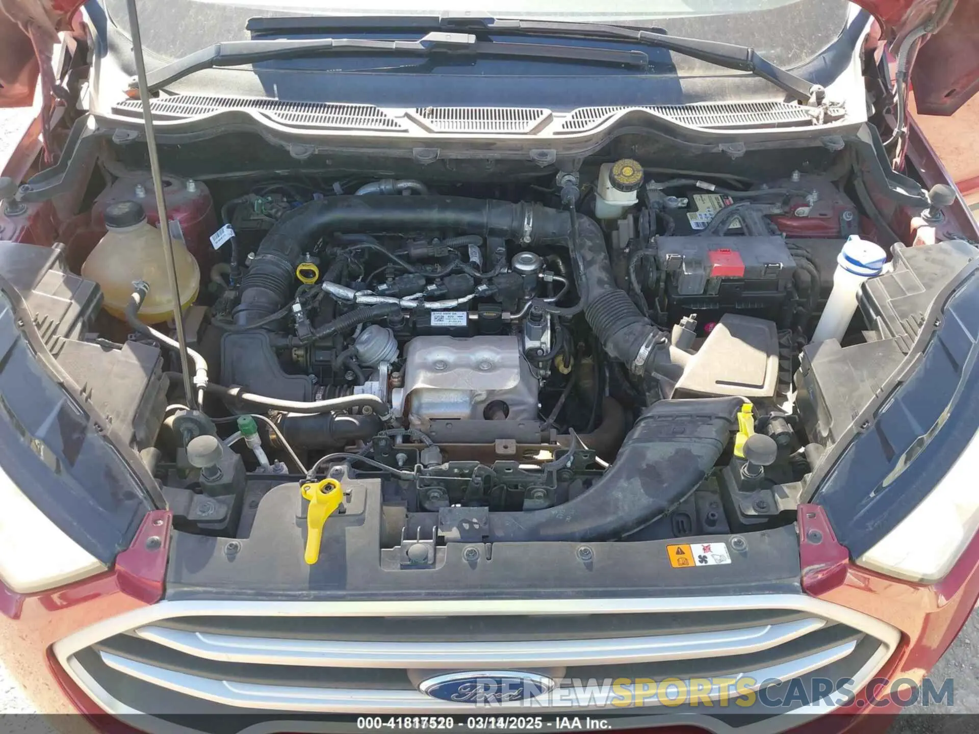 10 Photograph of a damaged car MAJ3S2GE0KC294060 FORD ECOSPORT 2019