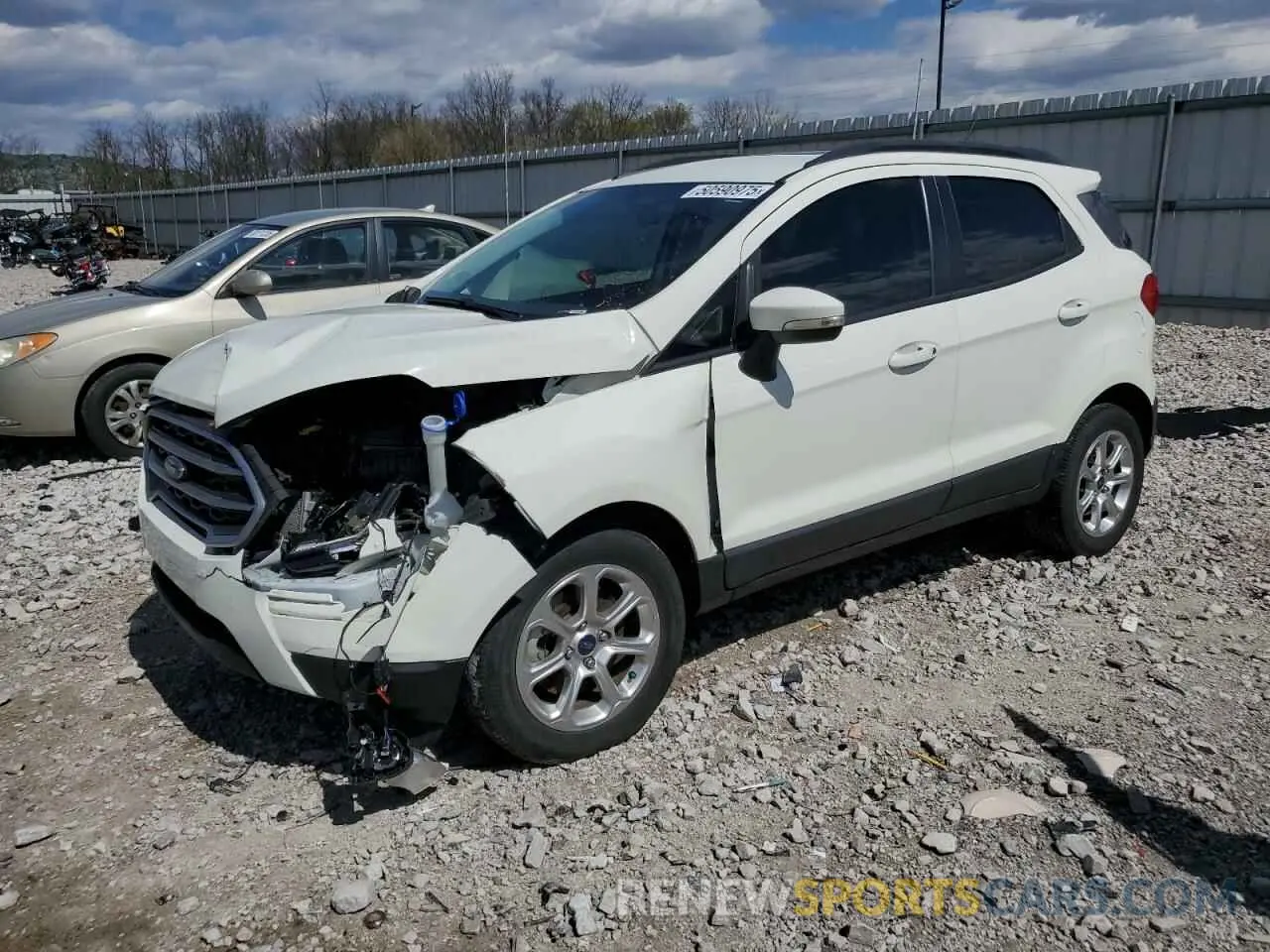 1 Photograph of a damaged car MAJ3S2GE0KC298710 FORD ECOSPORT 2019