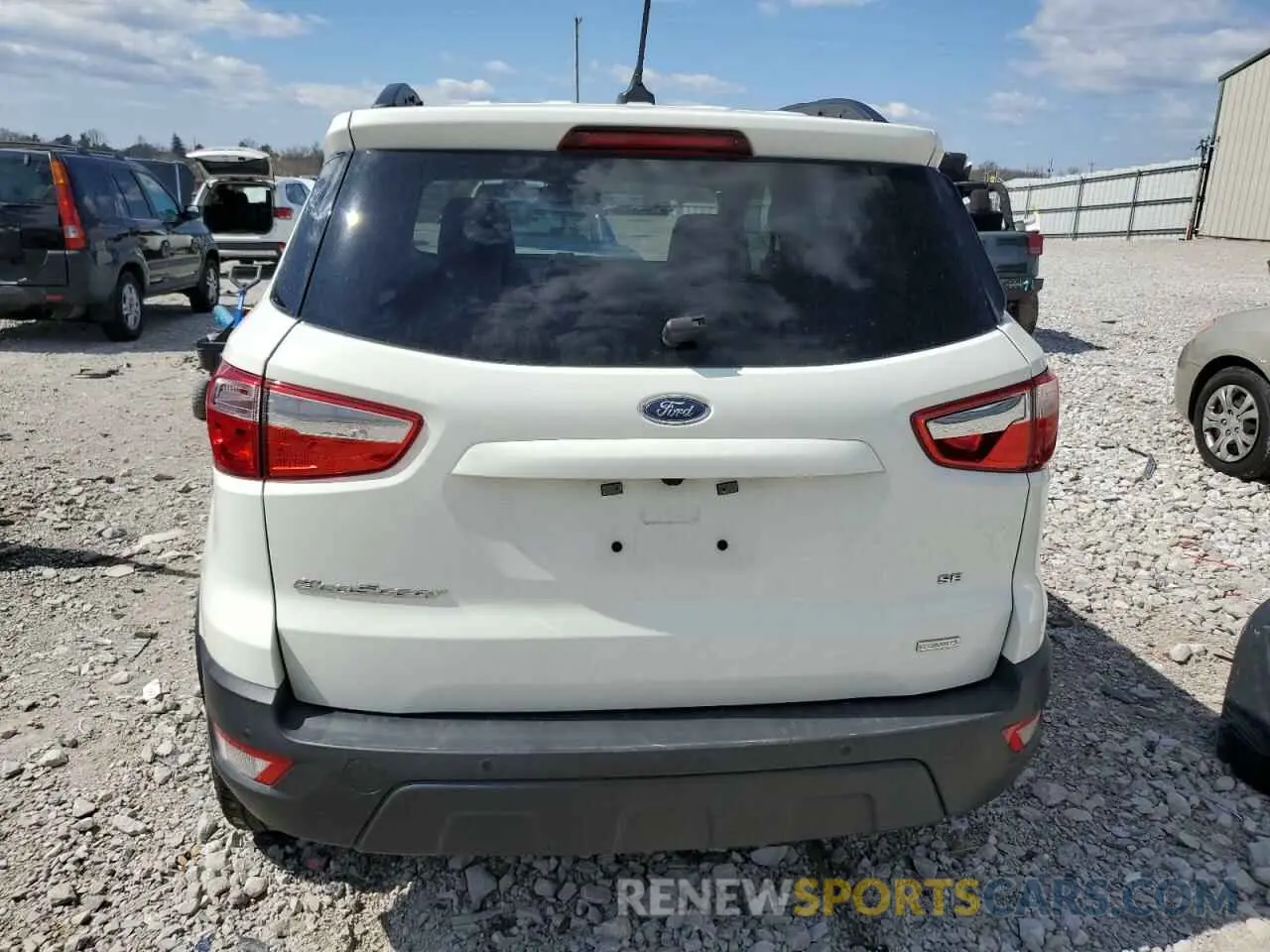 6 Photograph of a damaged car MAJ3S2GE0KC298710 FORD ECOSPORT 2019