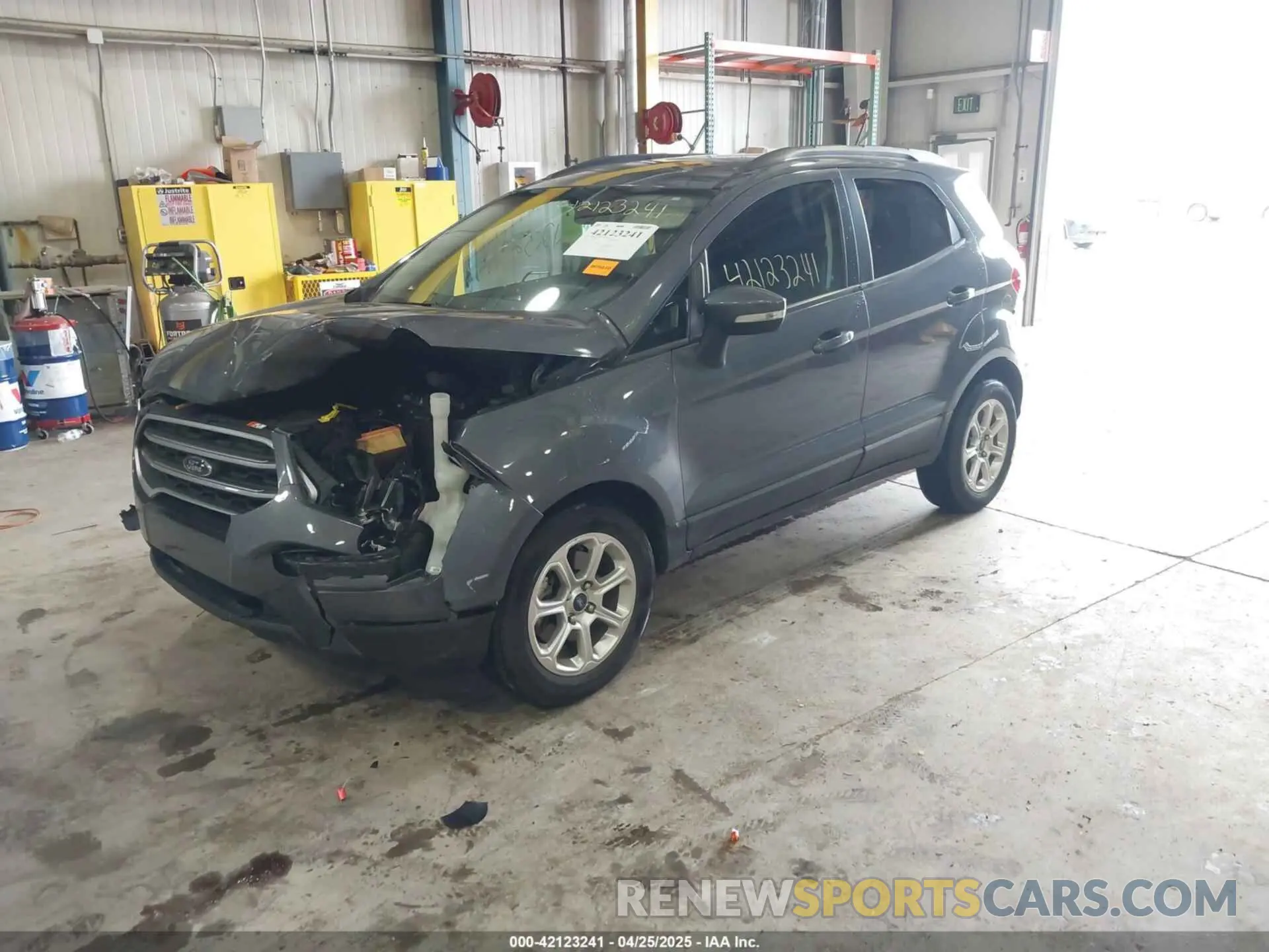 2 Photograph of a damaged car MAJ3S2GE0KC303128 FORD ECOSPORT 2019