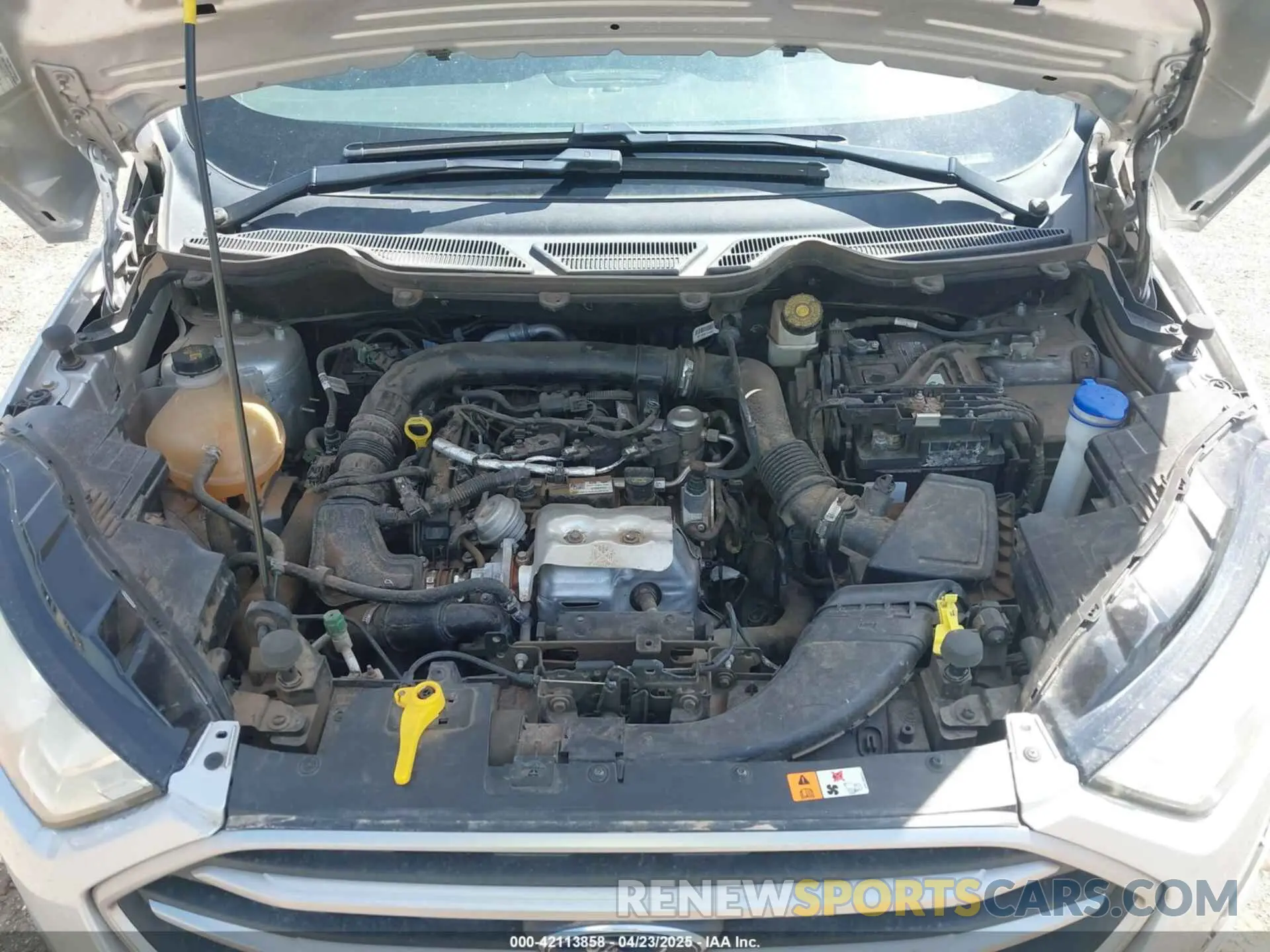 10 Photograph of a damaged car MAJ3S2GE0KC307194 FORD ECOSPORT 2019