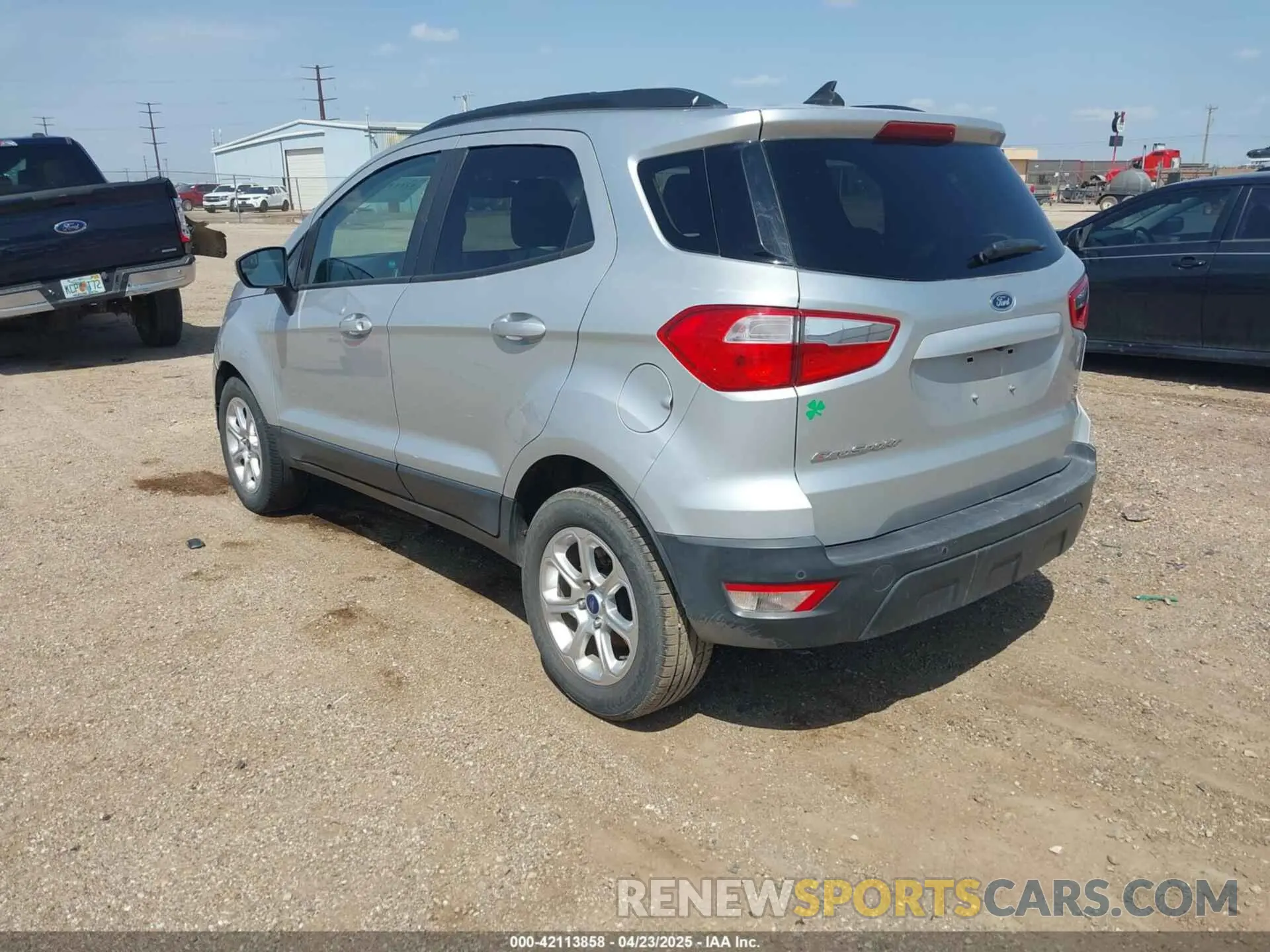 3 Photograph of a damaged car MAJ3S2GE0KC307194 FORD ECOSPORT 2019