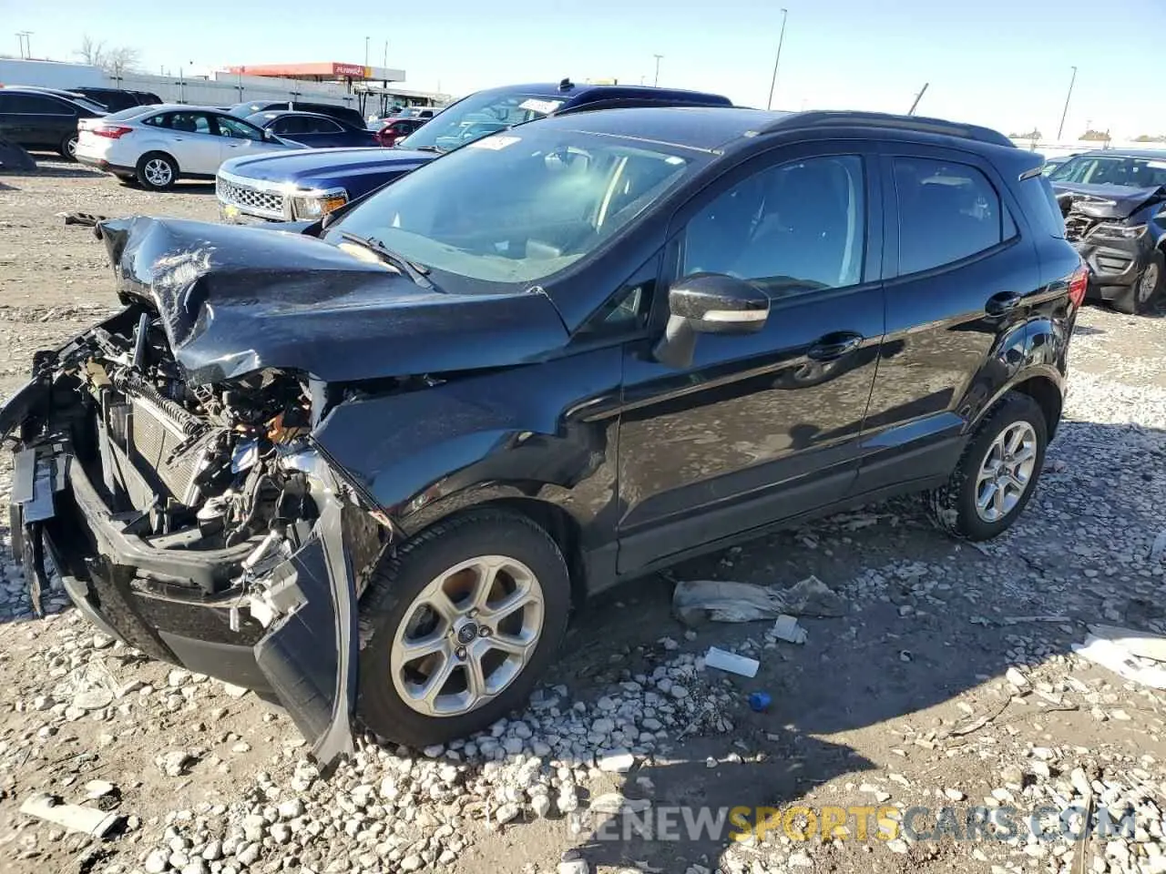 1 Photograph of a damaged car MAJ3S2GE1KC264257 FORD ECOSPORT 2019