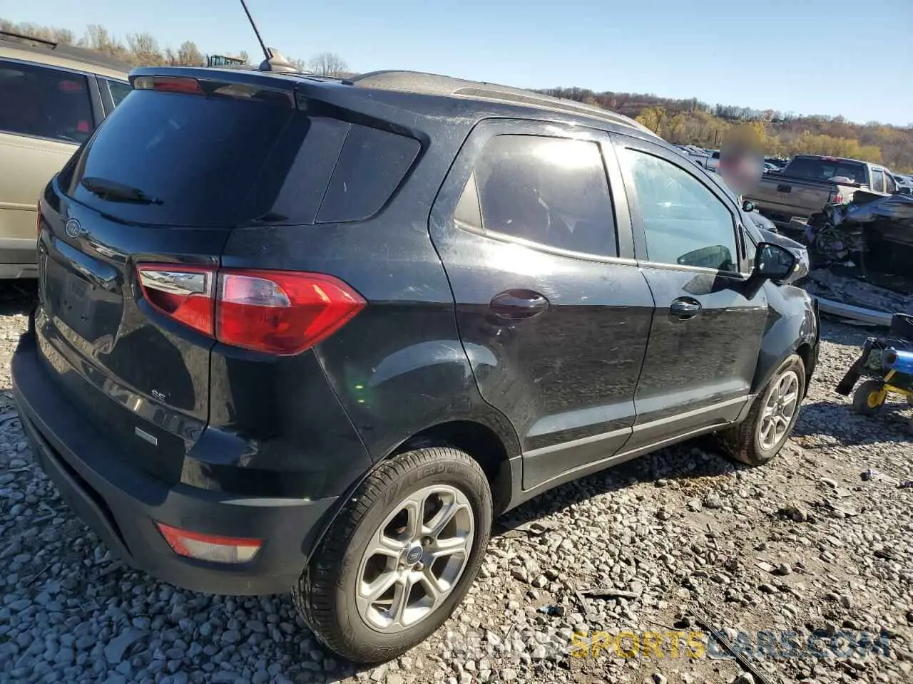 3 Photograph of a damaged car MAJ3S2GE1KC264257 FORD ECOSPORT 2019