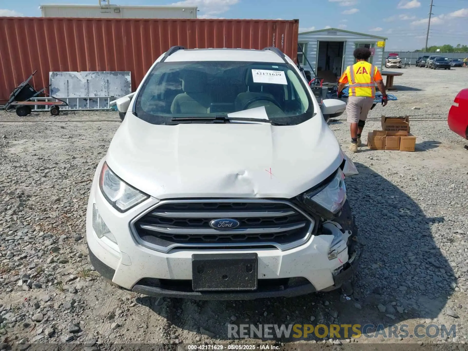 12 Photograph of a damaged car MAJ3S2GE1KC273928 FORD ECOSPORT 2019