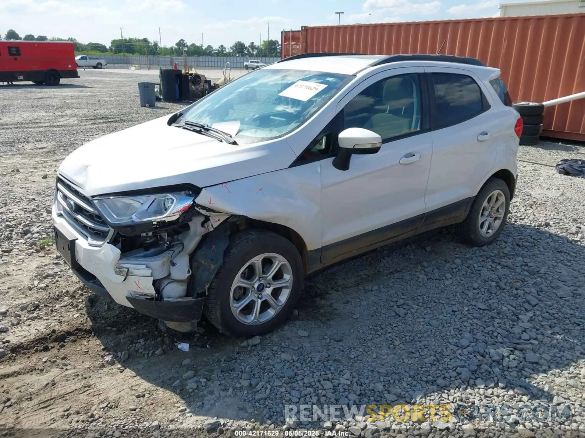 2 Photograph of a damaged car MAJ3S2GE1KC273928 FORD ECOSPORT 2019