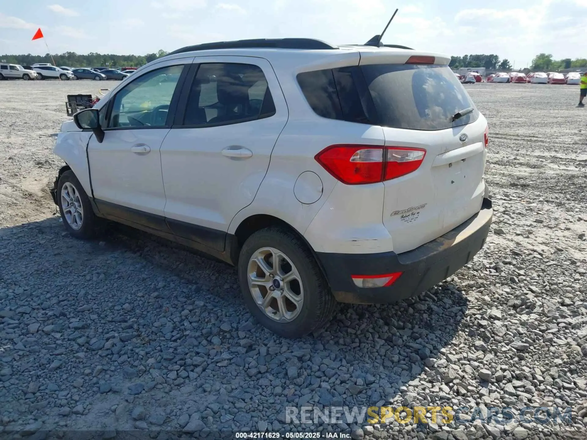3 Photograph of a damaged car MAJ3S2GE1KC273928 FORD ECOSPORT 2019