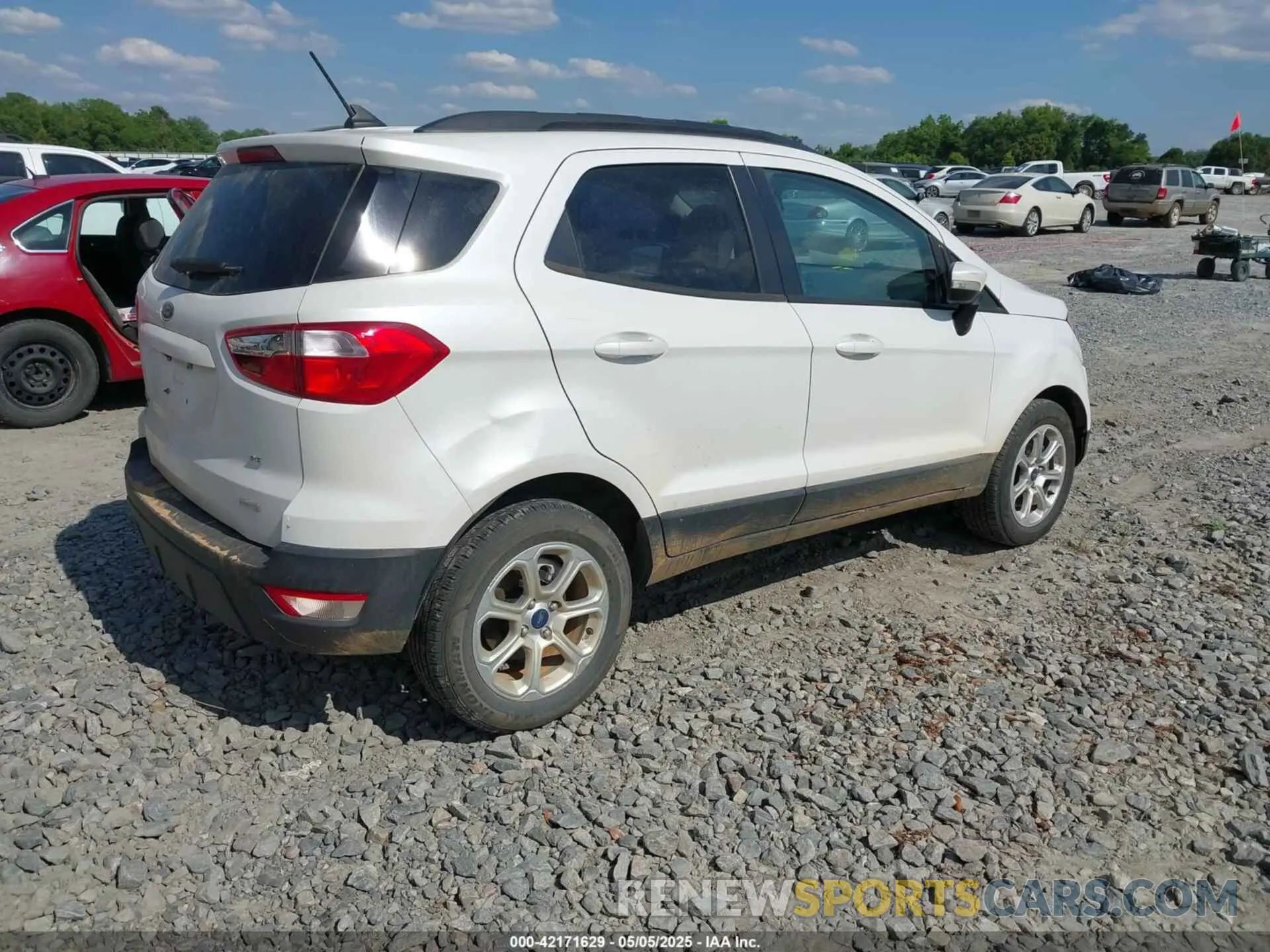 4 Photograph of a damaged car MAJ3S2GE1KC273928 FORD ECOSPORT 2019